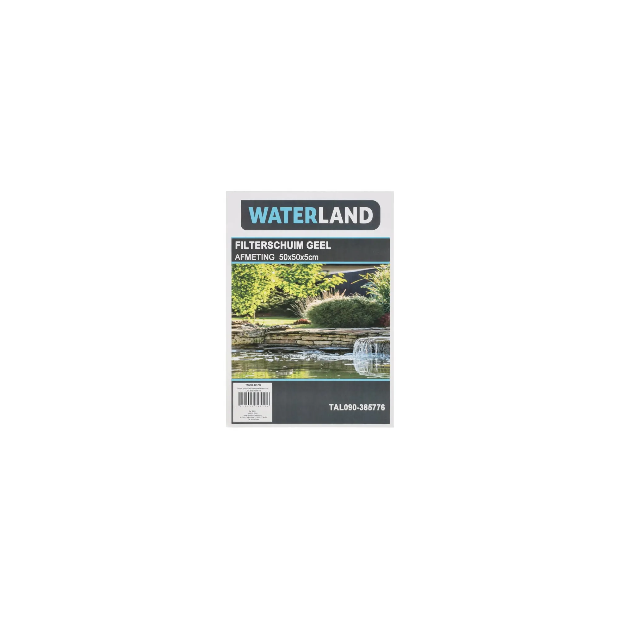 Waterland Vijver>Filterschuim 50x50x5cm geel