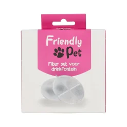 Friendly Pet Drinkfontein Kat|Drink- En Voerbak Hond>Filterset voor drinkfontein 2.8L wit