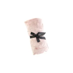Plaids En Sierkussens>Fleece deken flower 130 x 170 cm roze