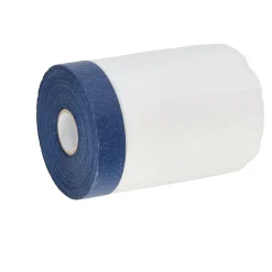 Lotus Verfspullen>Folie met afplaktape pro blauw 550 mm 30 m