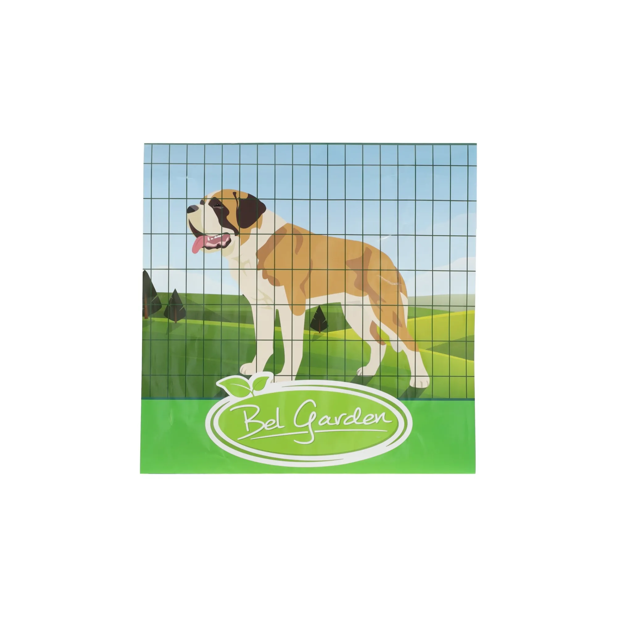 Bel Garden Afrastering>Gaas tuin pro zw 100x50 H60 25M