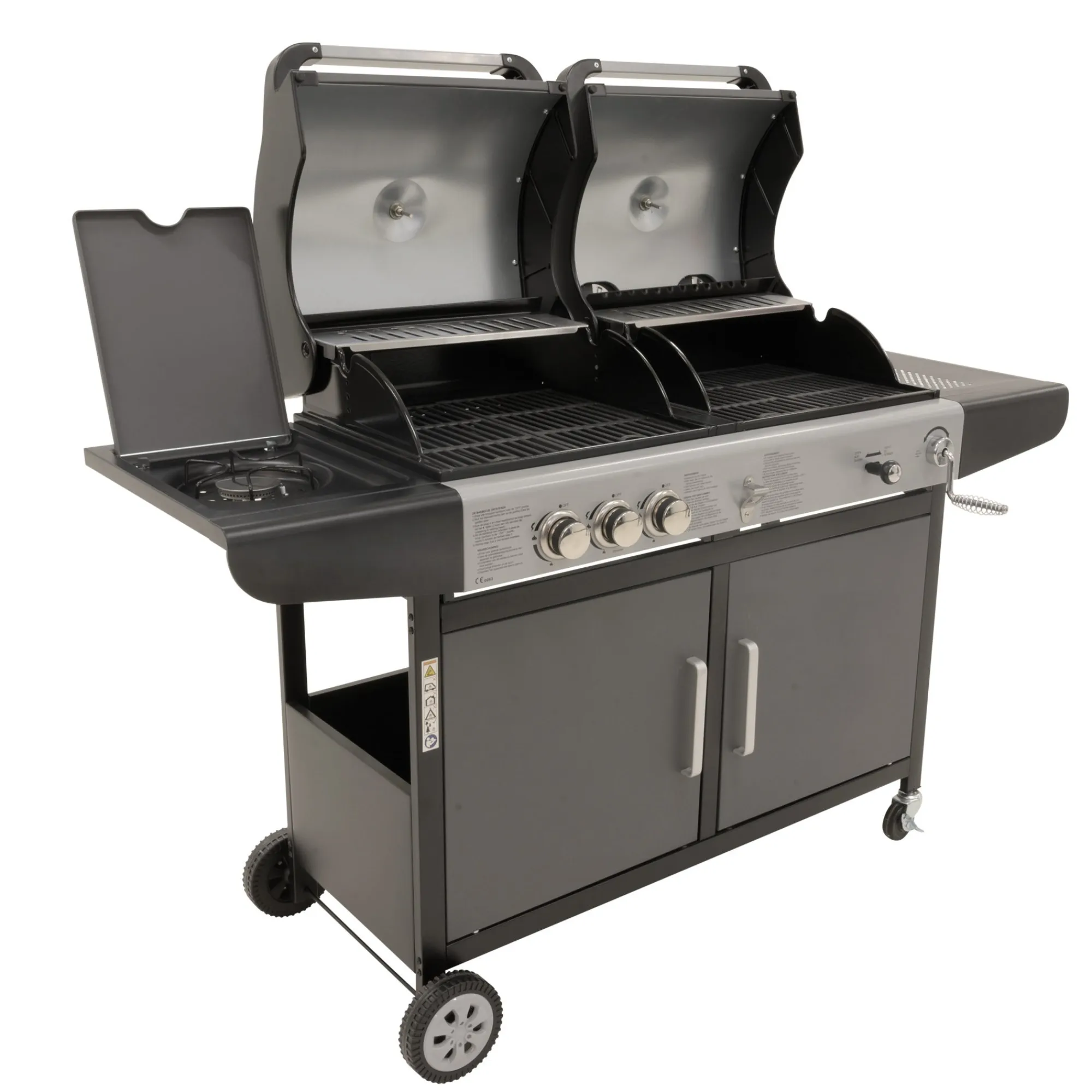Gasbarbecues>Gas- en houtskoolbarbecue New York
