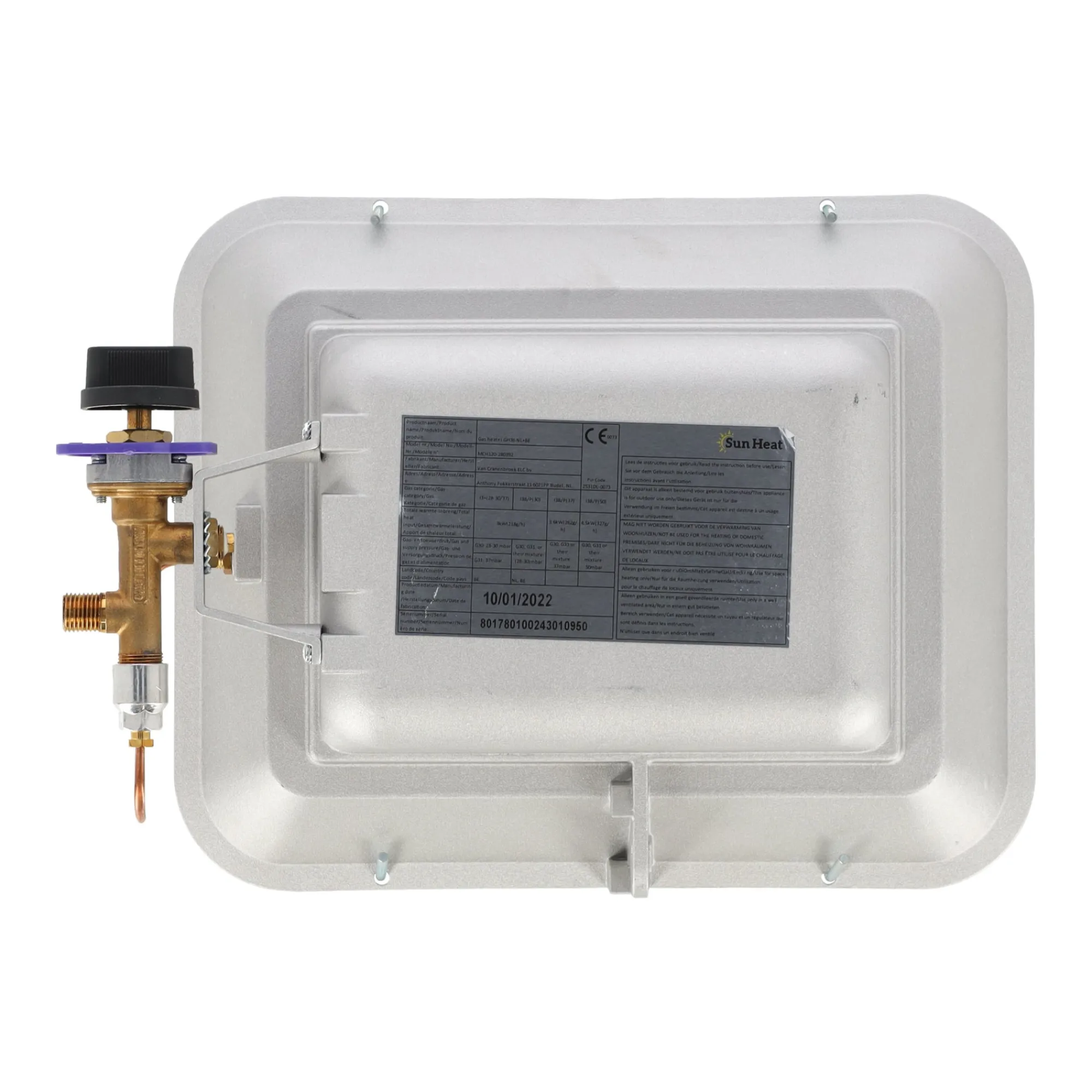 Sun Heat Binnenverwarming>Gaskachel GH36 NL en BE