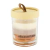 Natural Collections Kaarsen>Geurkaars glas cinnamon 7x9cm