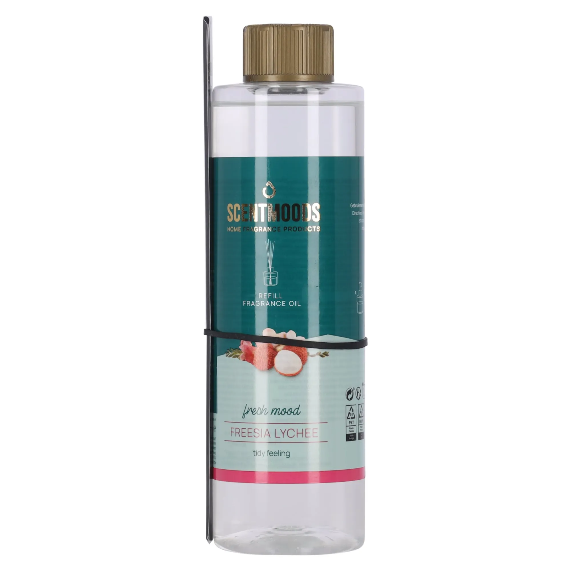 Scentmoods Kaarsen>Geurstokjes refill lychee 400ml