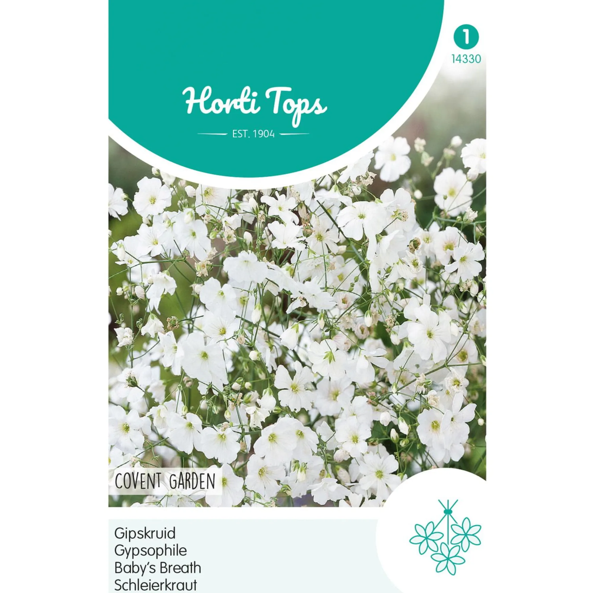 Horti Tops Moestuin>Gipskruid Covent Garden