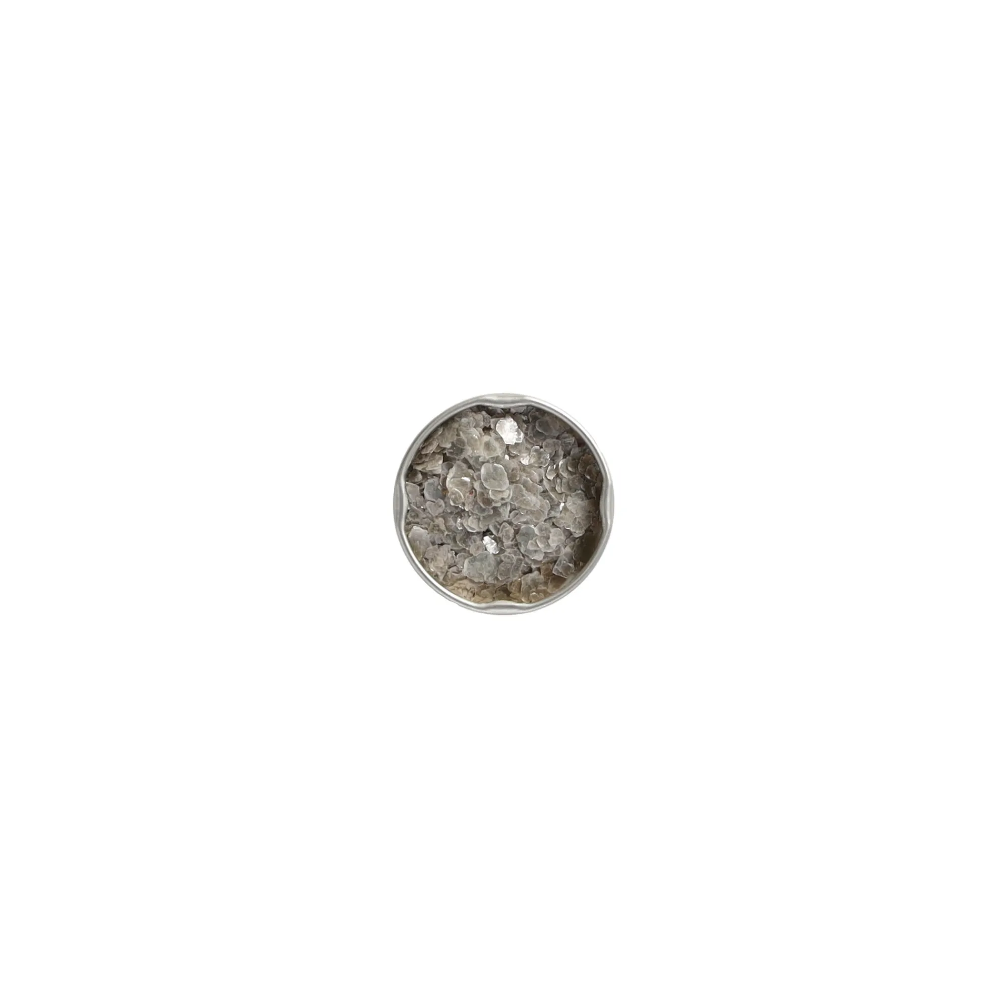 Mica Decorations Woondecoratie>Glimmer pebbles 20-30mm 250ml zilver