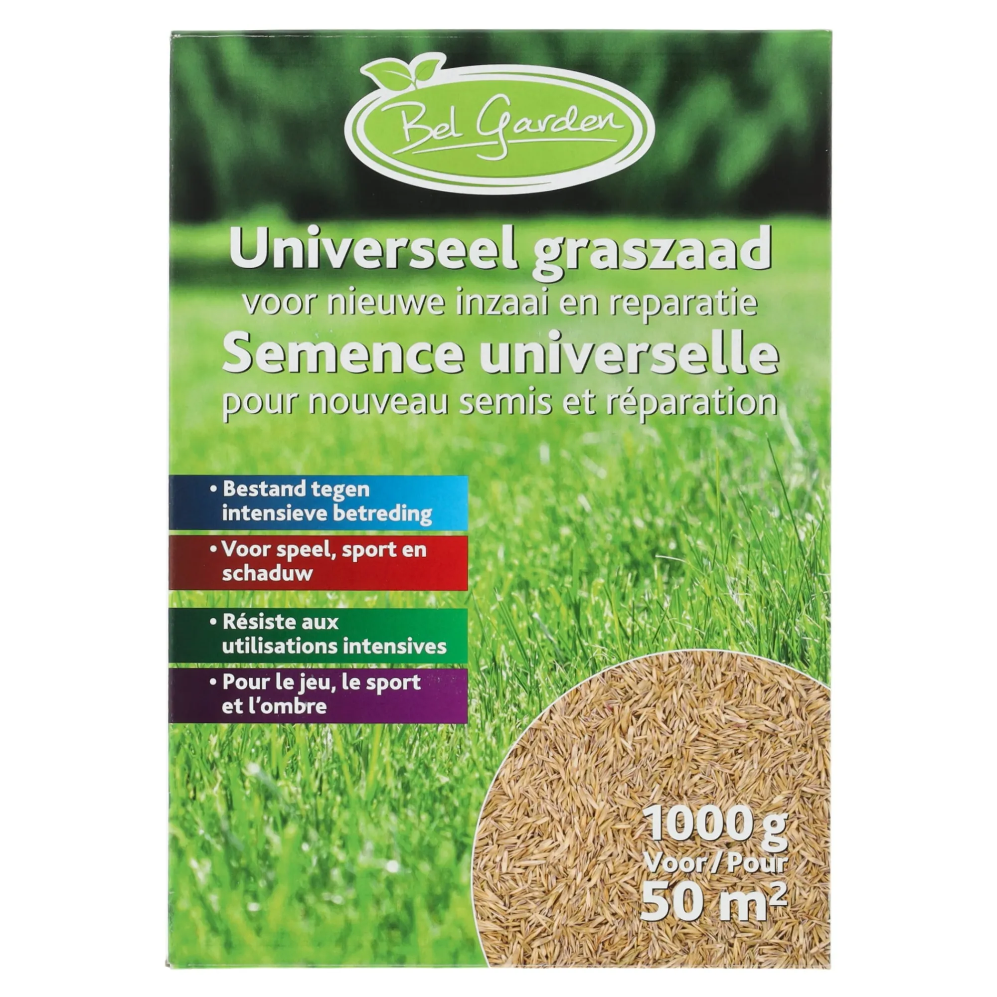 Bel Garden Grondbedekking>Graszaad uni 1000gr