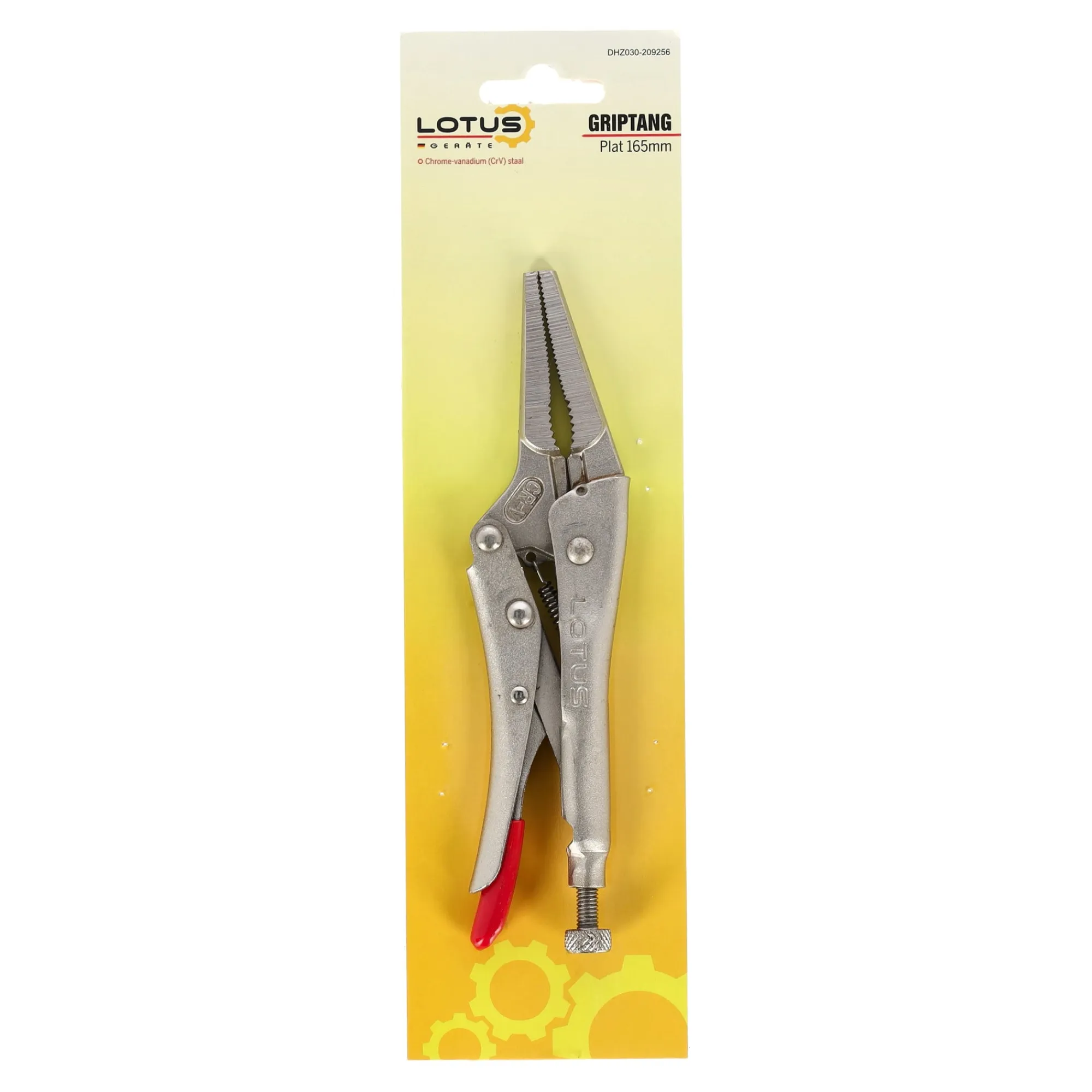 Lotus Handgereedschap>Griptang plat 165 mm