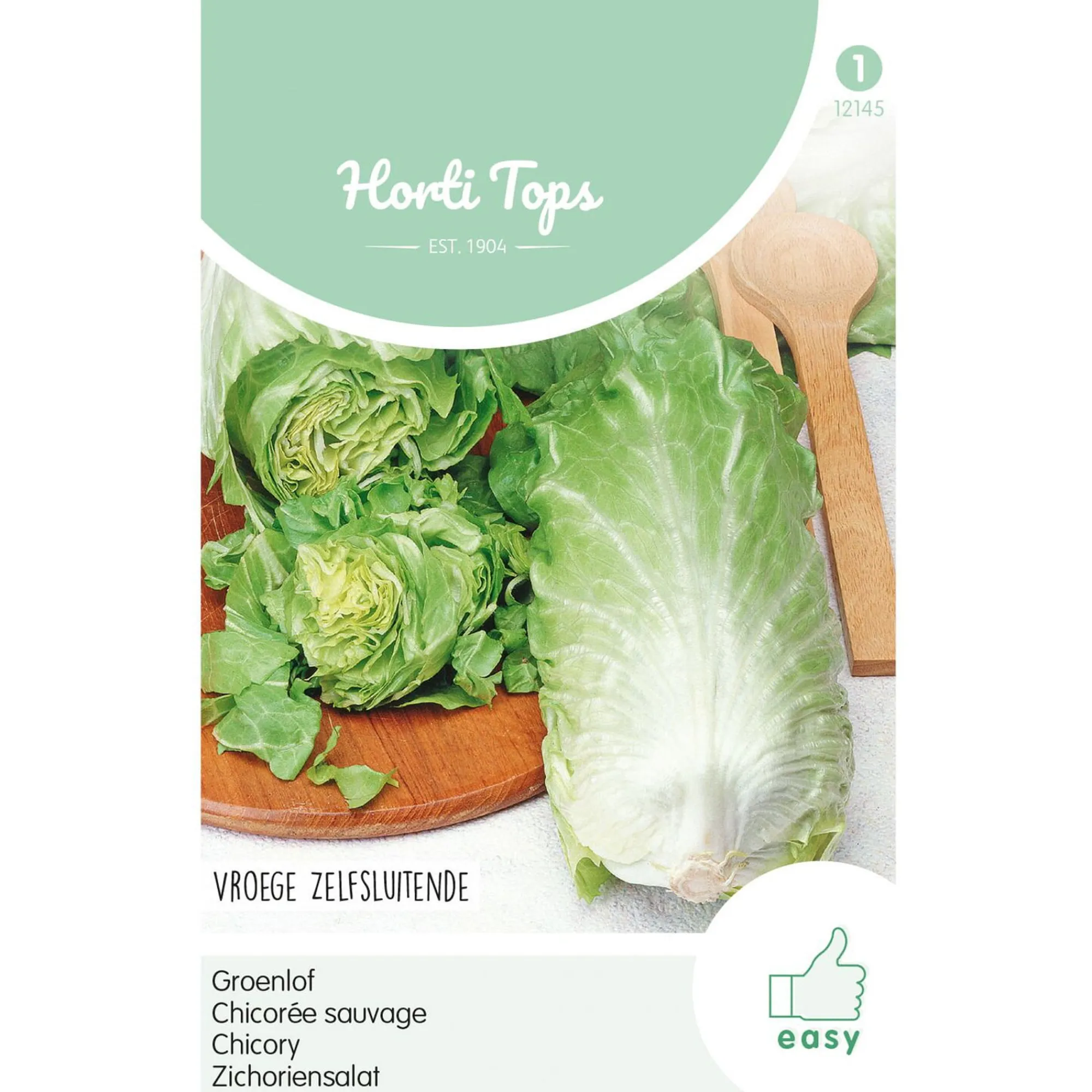 Horti Tops Moestuin>Groenlof vroege zelfsluitende
