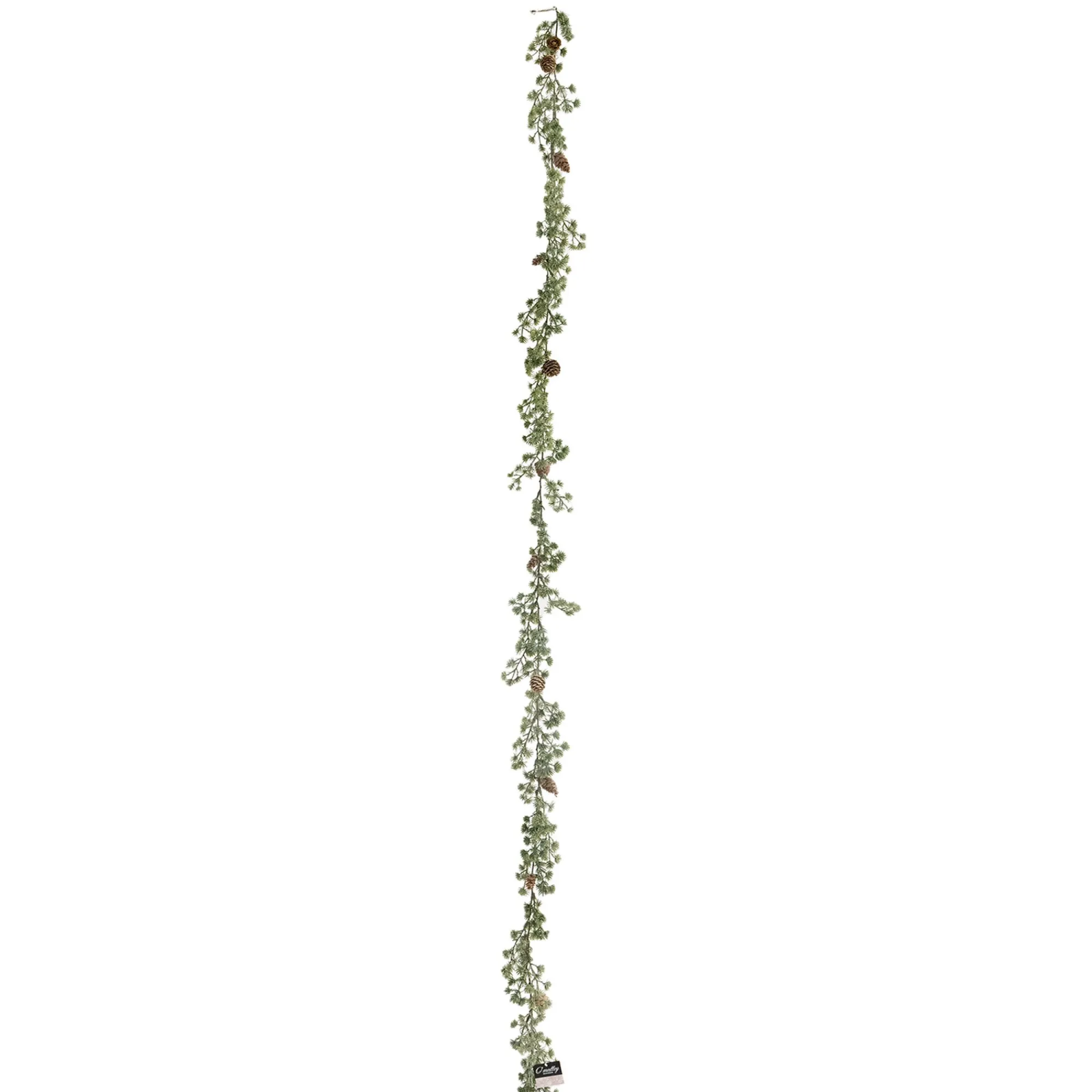 O'malley Kerstdecoratie|Kunstplanten En Kunstbloemen>Guirlande den met dennenappel 180 cm
