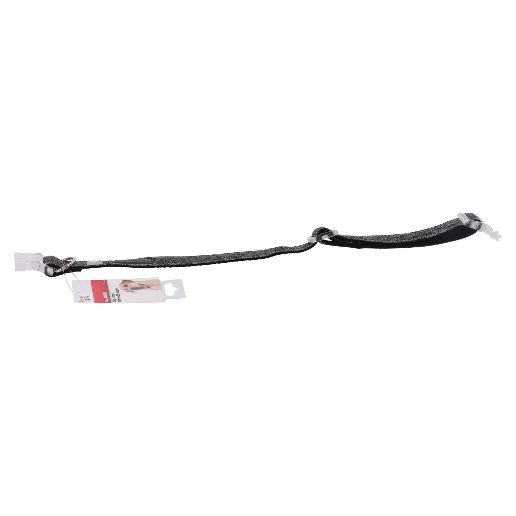 Friendly Pet Hondenriem>Halsband clip snow 15mm 30-45cm FP