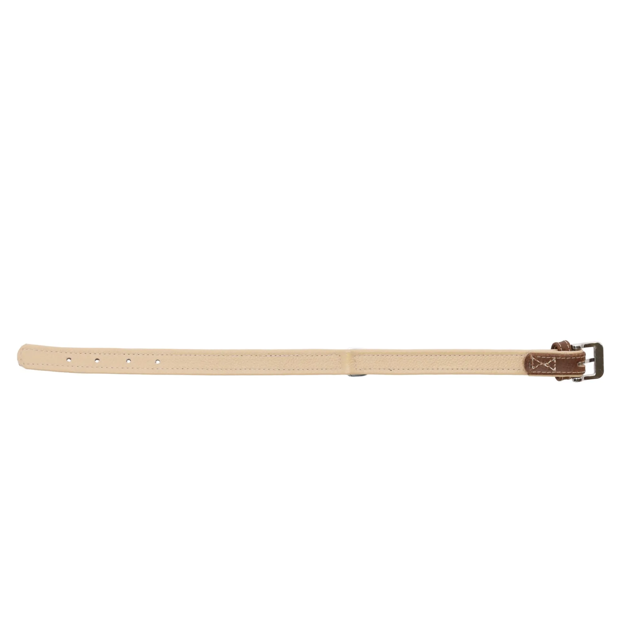 Flamingo Hondenriem>Halsband comfort bruin M 32-39 cm