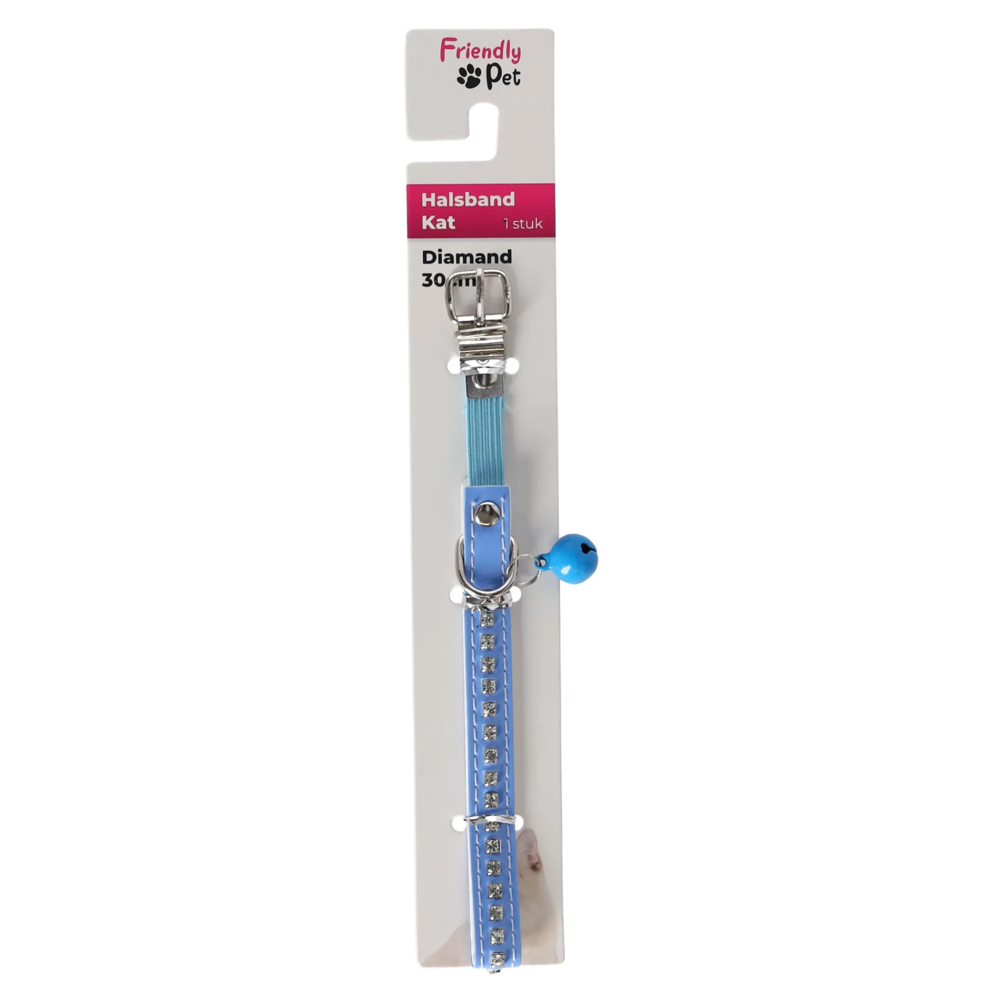 Friendly Pet Kattenverzorging>Halsband kat diamant 30cm
