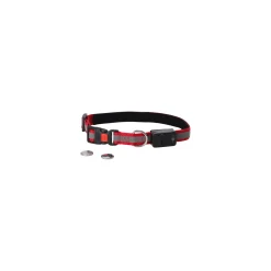 Karlie Flamingo Hondenriem>Halsband LED Vaalo RD 20mm 40-55cm
