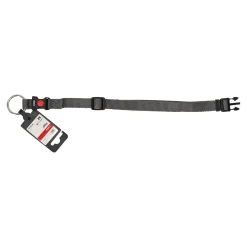 Friendly Pet Hondenriem>Halsband Ziggi donkergrijs XXS 10mm 15-25cm FP