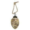 O'malley Pasen>Hanger ei glas 6x4cm goud
