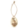 O'malley Pasen>Hanger ei hout 7cm goud