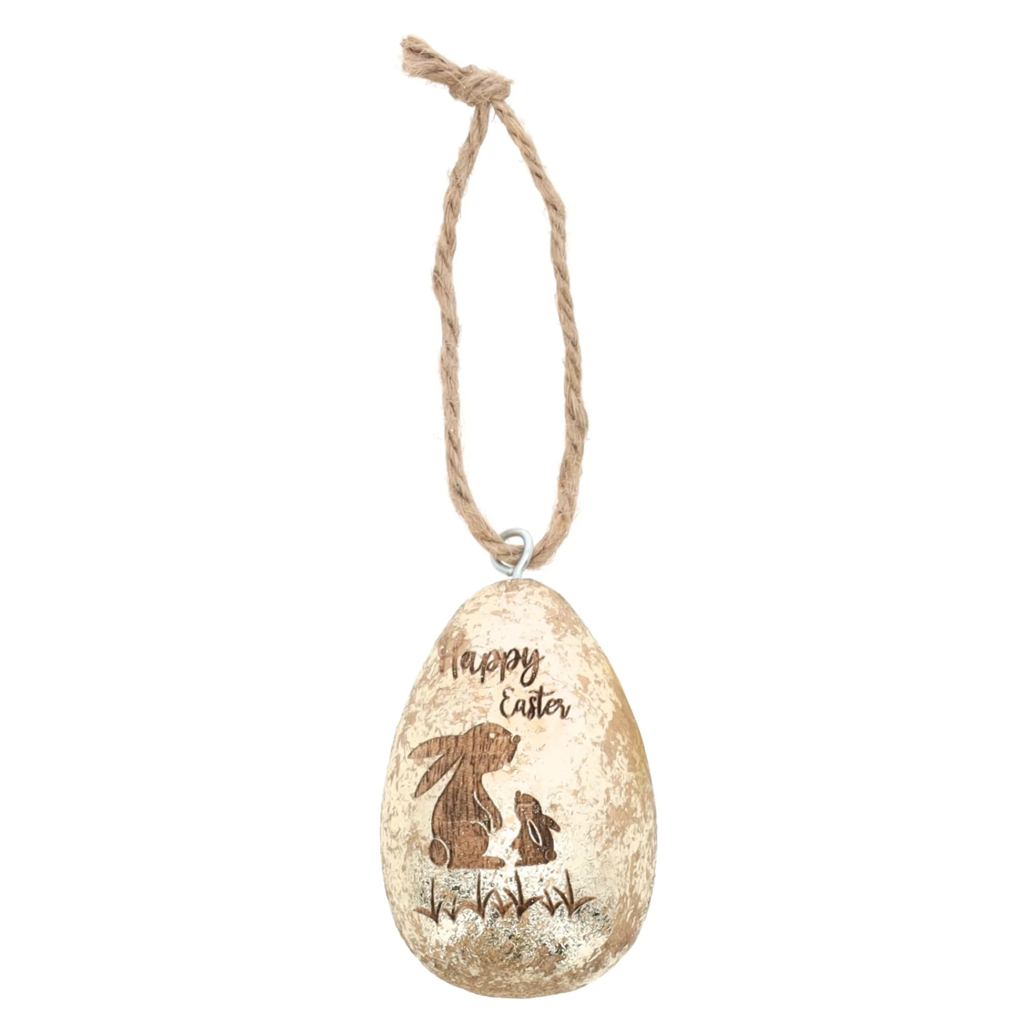 O'malley Pasen>Hanger ei hout 8cm goud