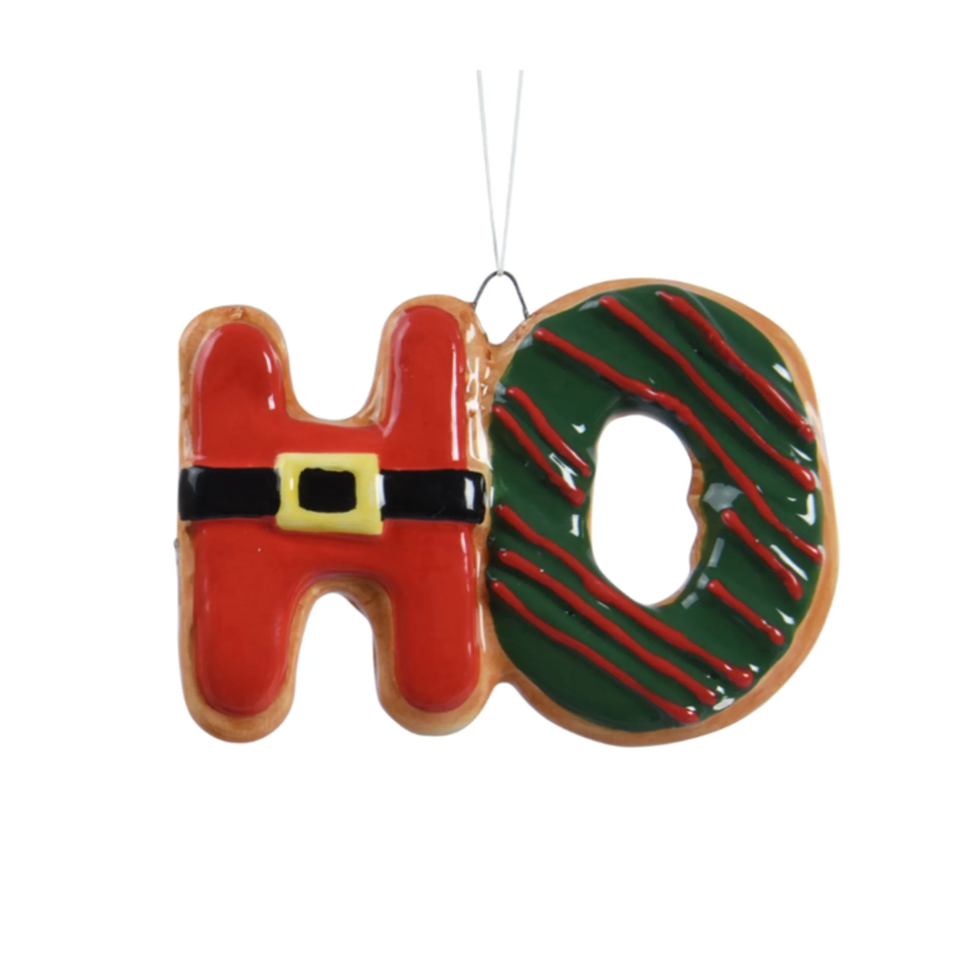 Decoris Kerstdecoratie|Kerstballen>Hanger hoho 9 cm