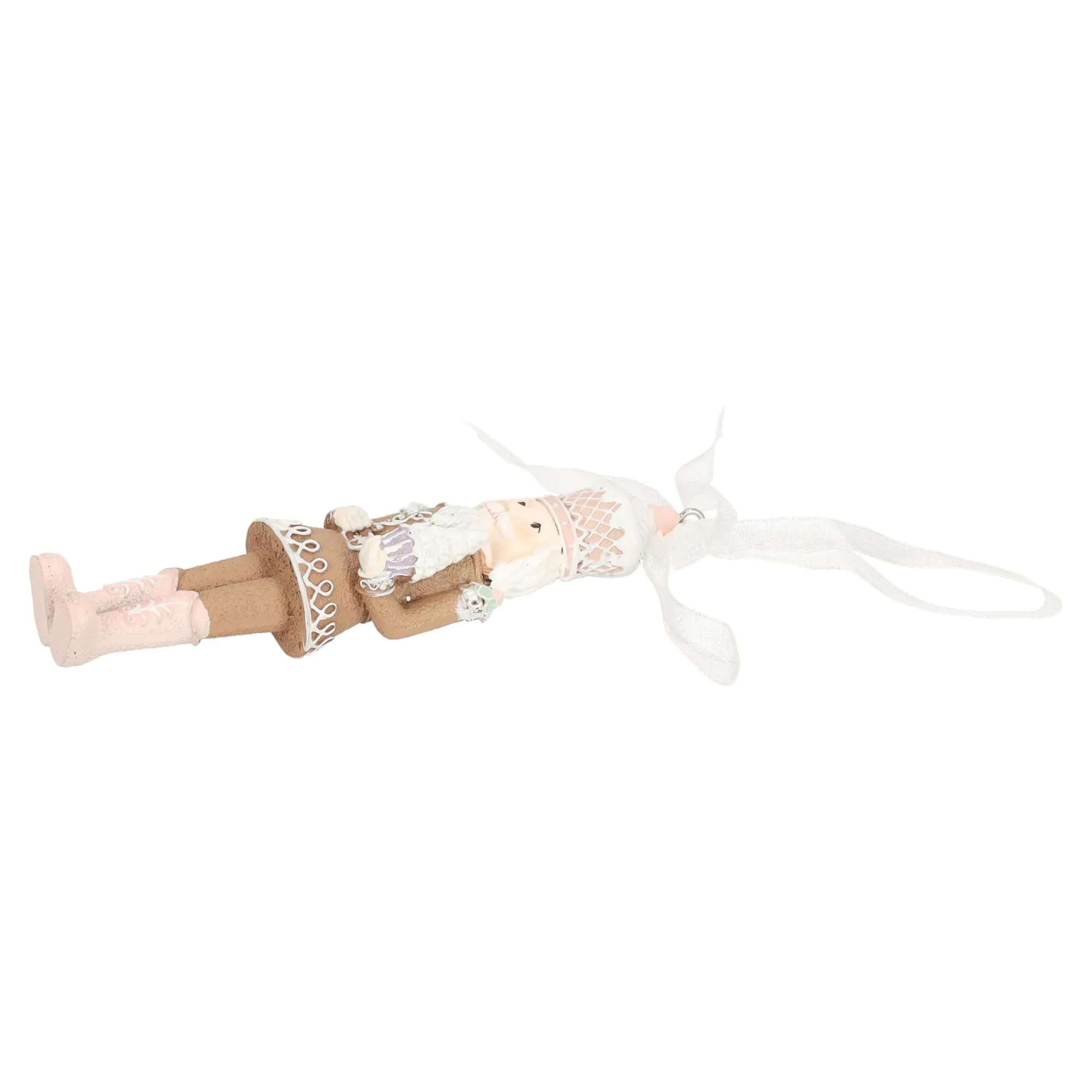 Kerstdecoratie|Kerstballen>Hanger notenkraker gingerbread 12 cm