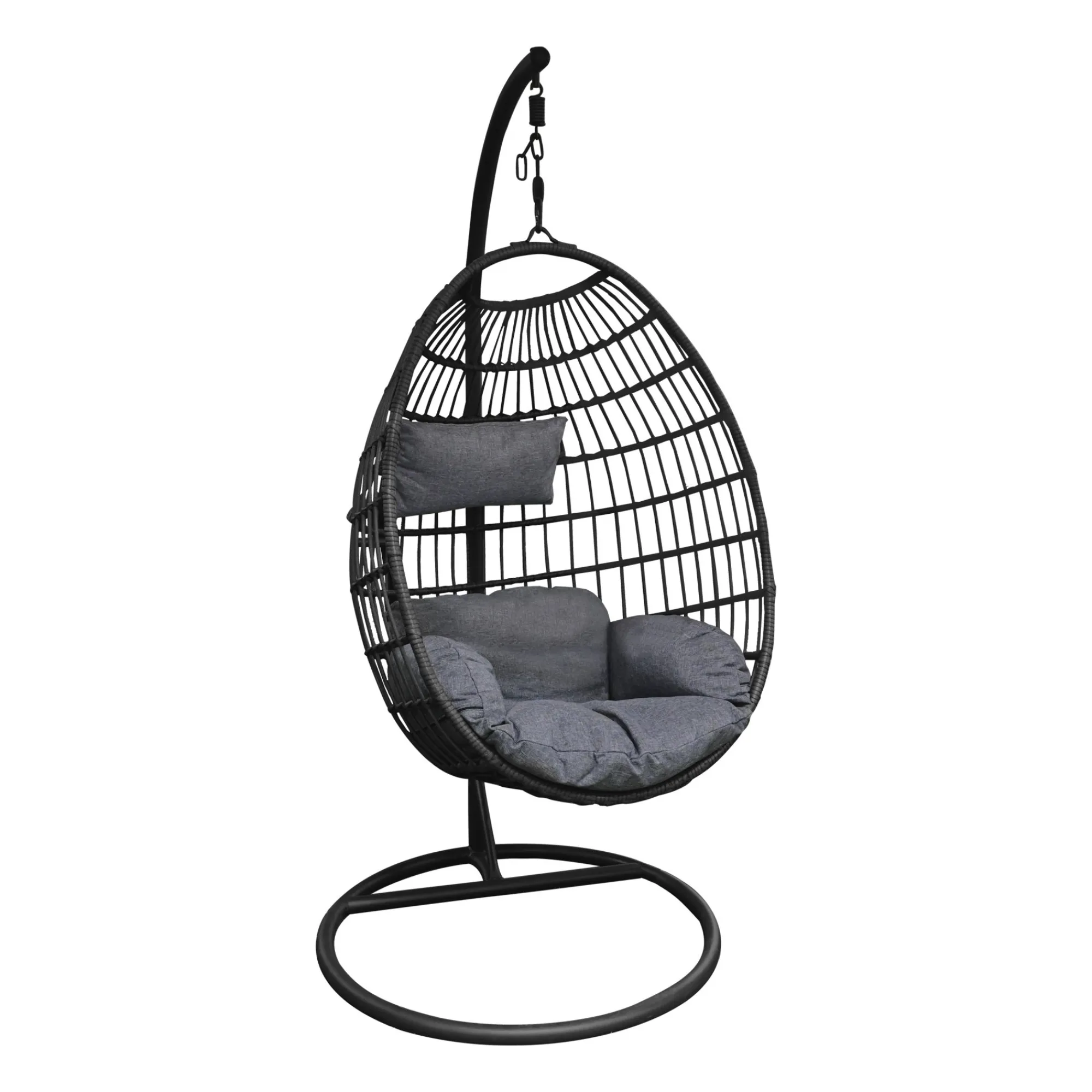 Bois le Duc Tuinstoelen>Hangstoel Giavo Antraciet