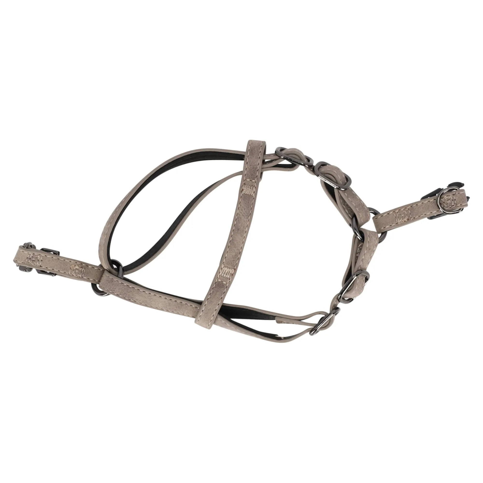 Flamingo Hondentuig>Harnas Delu taupe XS 30-35cm 10mm
