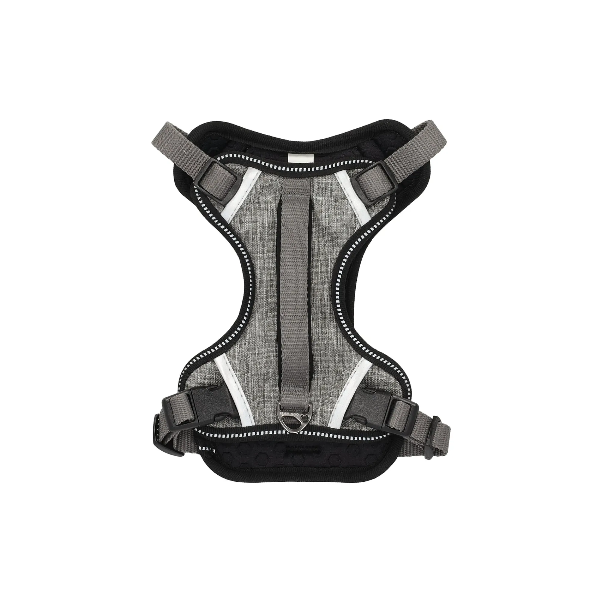Friendly Pet Hondentuig>Harnas Heron grijs S 34-41cm 15mm