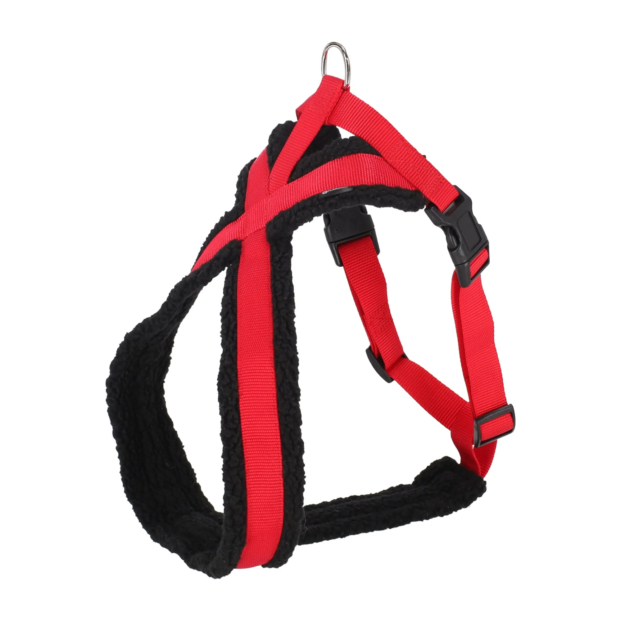 Flamingo Hondentuig>Harnas Palos XS rood 48-55 cm