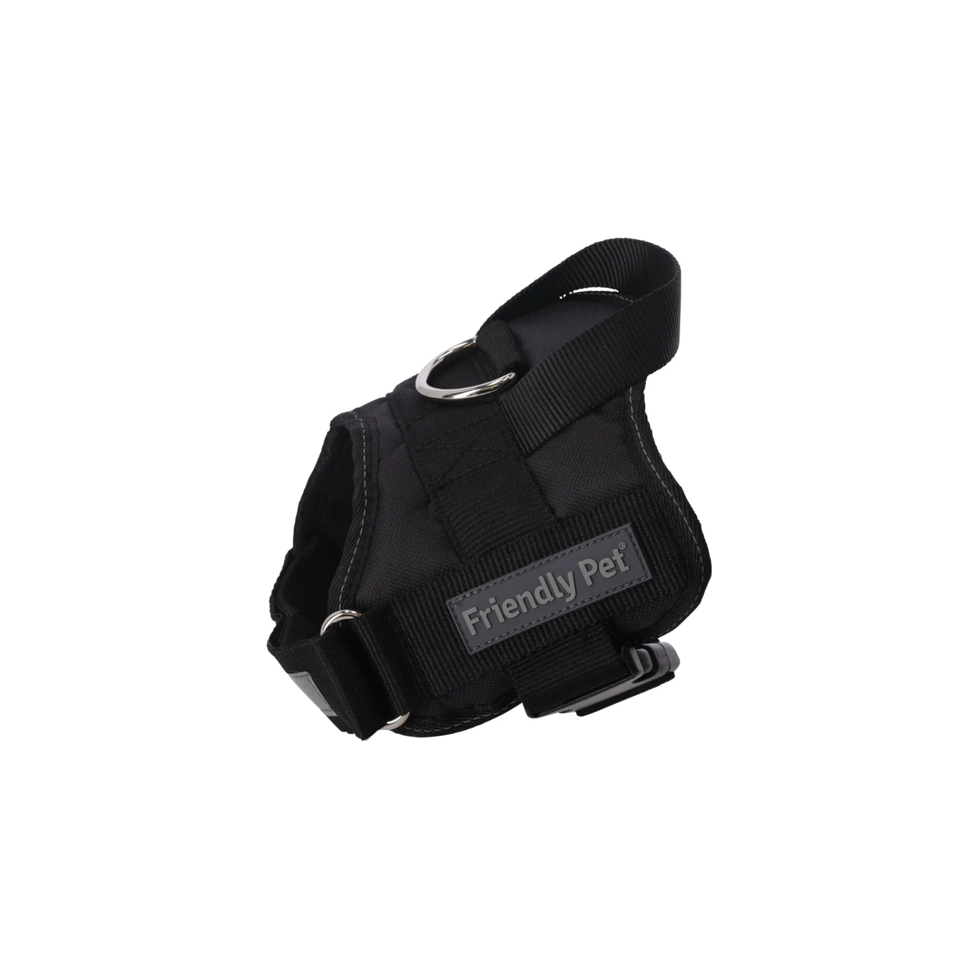 Friendly Pet Hondentuig>Harnas soft 33-45cm zwart FP