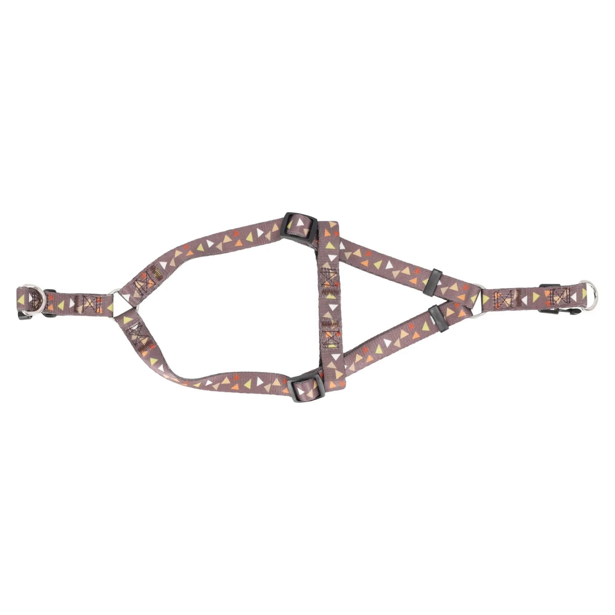 Flamingo Hondentuig>Harnas Step&Go Baka bruin 35-50cm