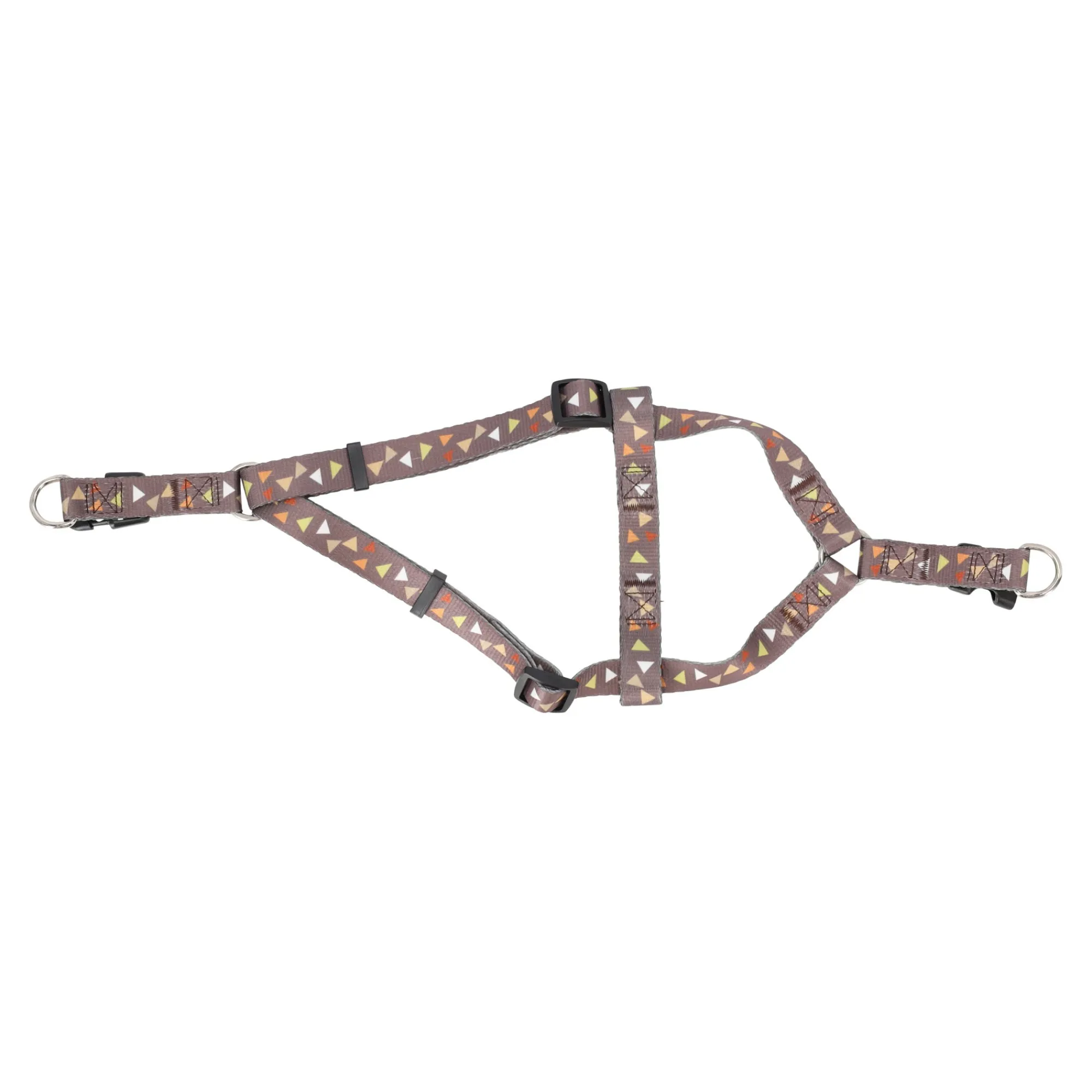 Flamingo Hondentuig>Harnas Step&Go Baka bruin 45-60 cm