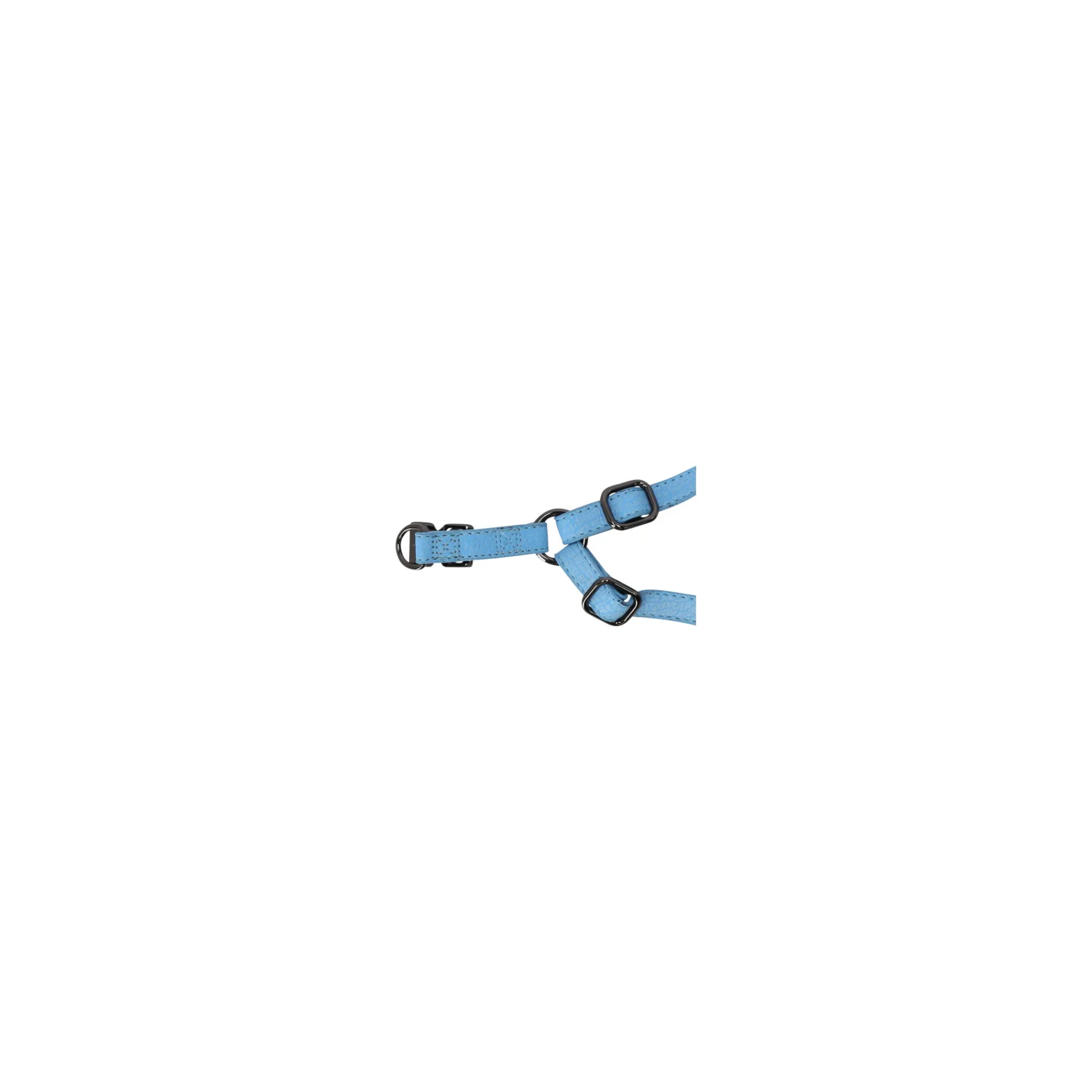 Flamingo Hondentuig>Harnas Step&go Leza blauw M 45-65cm