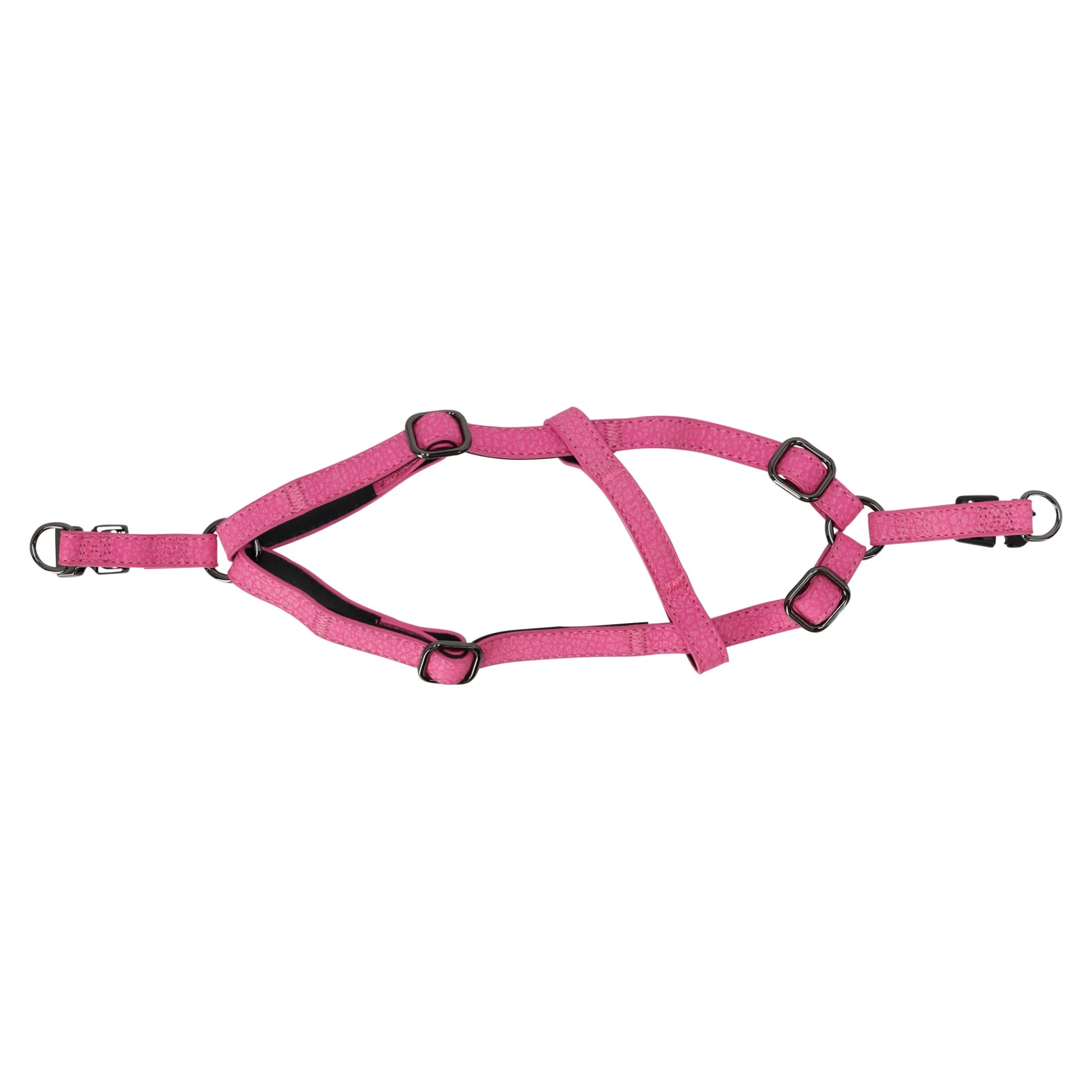 Flamingo Hondentuig>Harnas Step&go Leza roze XS 30-35cm