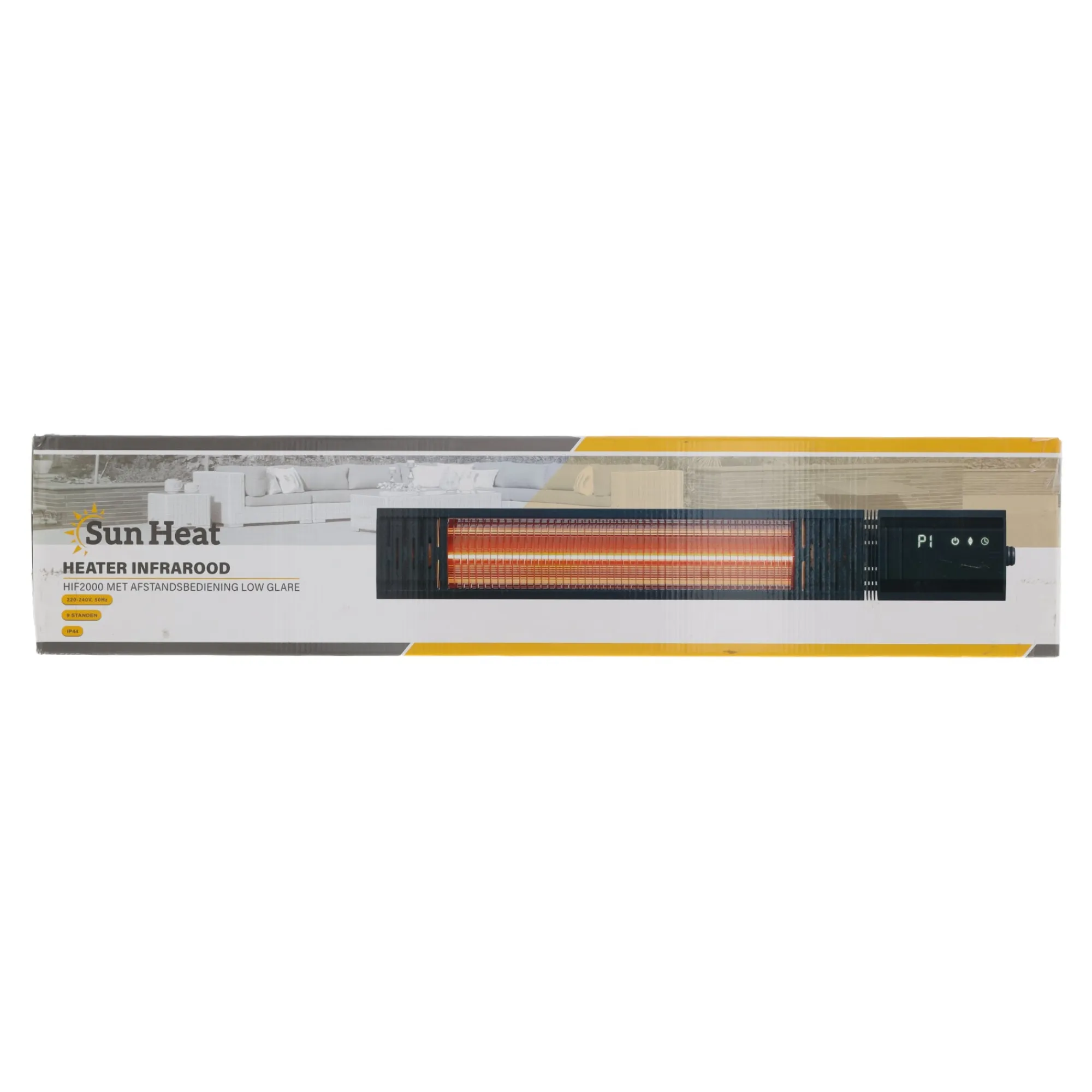 Sun Heat Binnenverwarming>Heater infrarood HIF2000-2 LG
