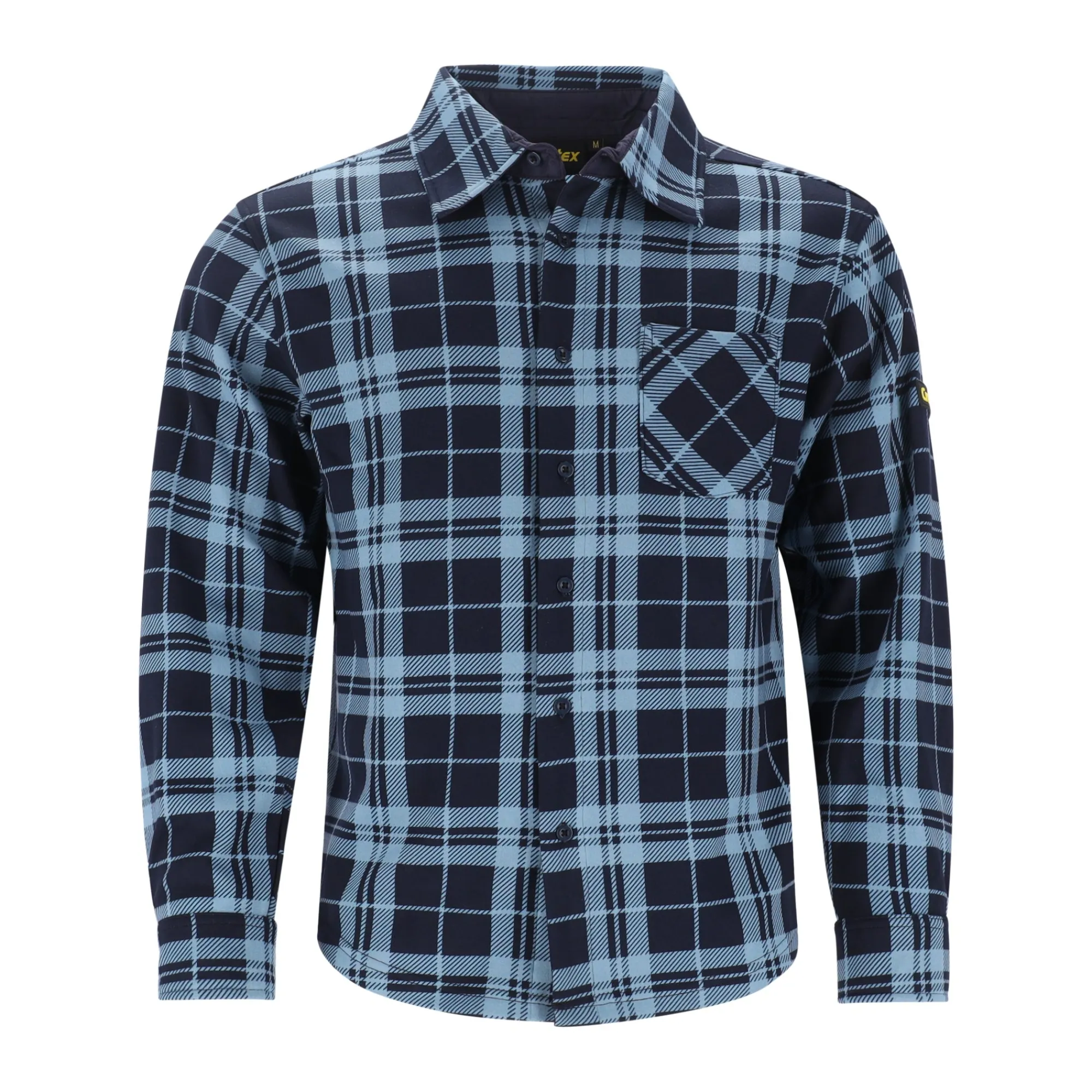 Cratex Werkoverhemden>Hemd Verona blauw XS