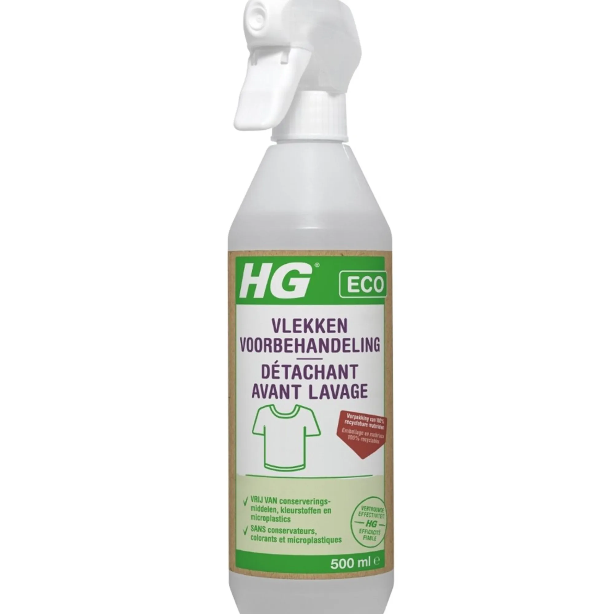 HG Schoonmaken>ECO vlek voorbehandeling 0.5L
