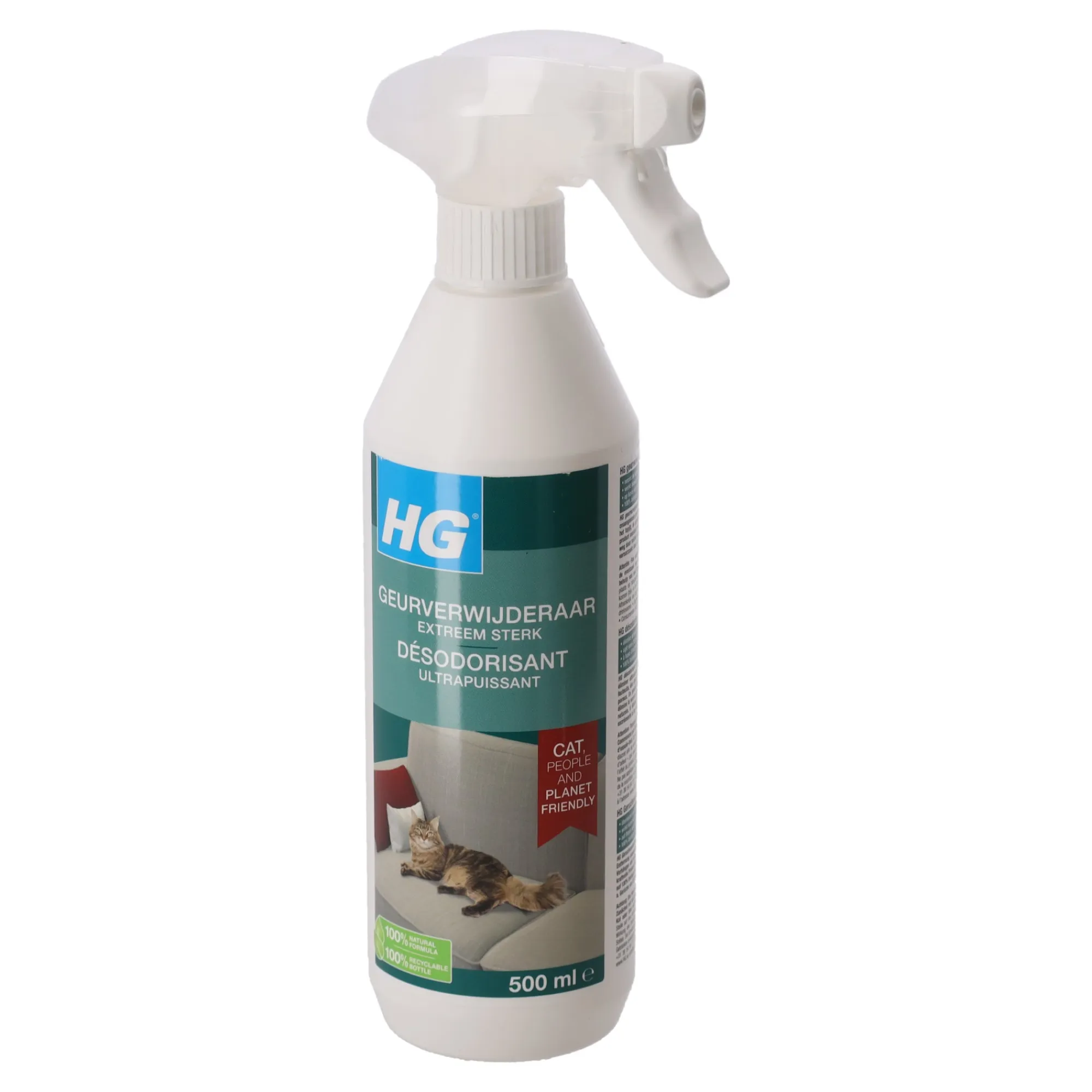 HG Schoonmaken>geurverwijderaar extreem sterk kat
