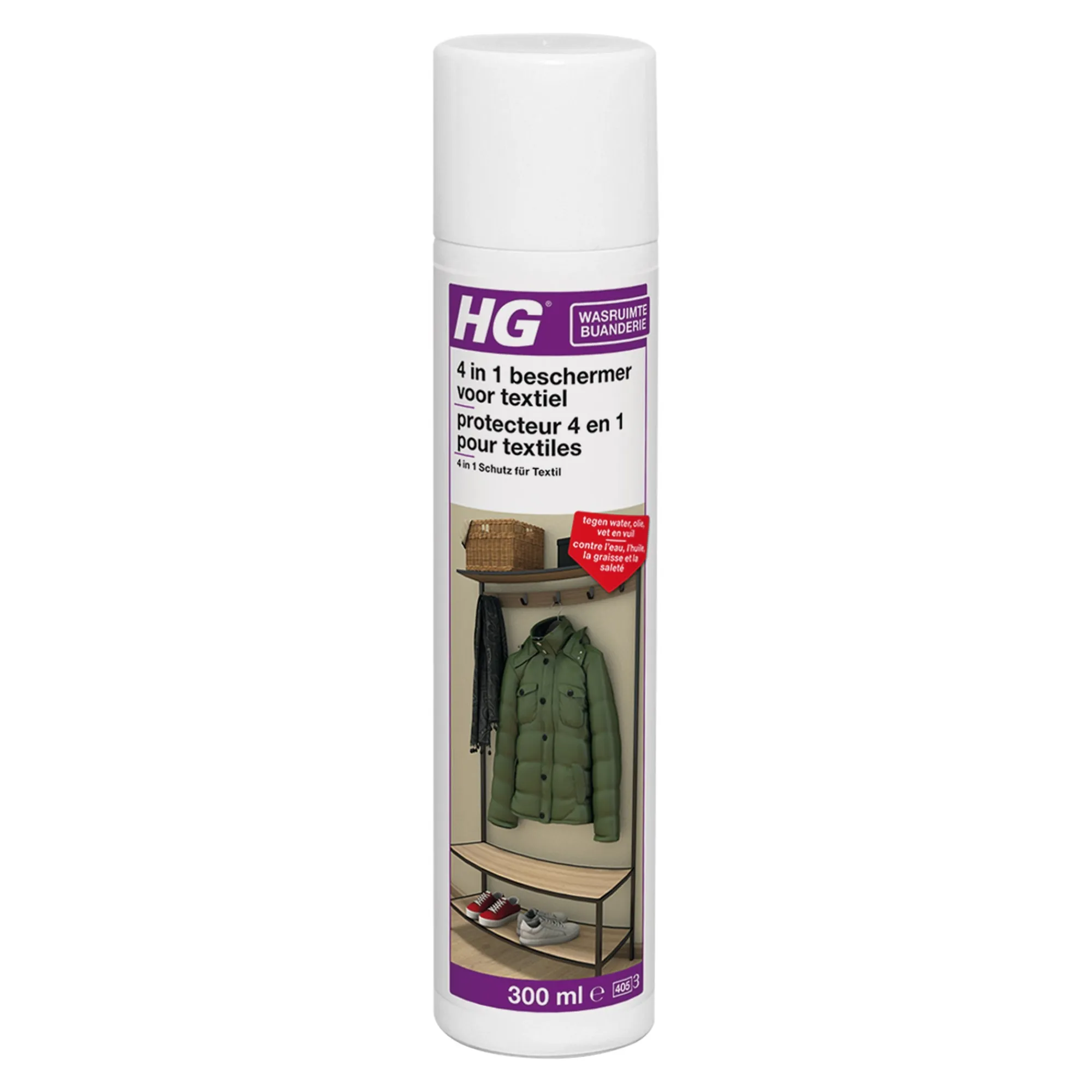 HG Schoonmaken>4-in-1 beschermer voor textiel en leer