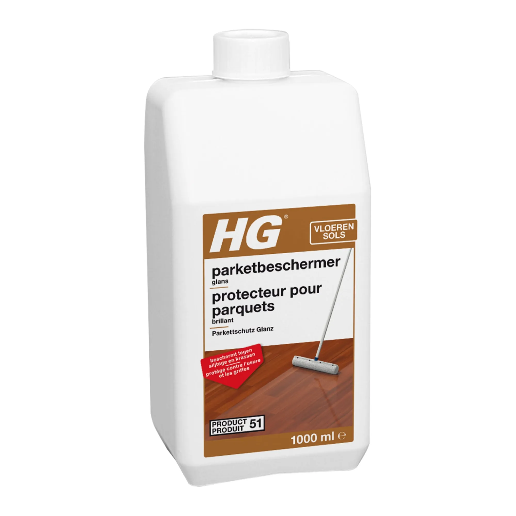 HG Schoonmaken>parketbeschermer glans