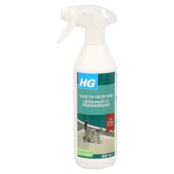 HG Schoonmaken>vlek & geur weg kat