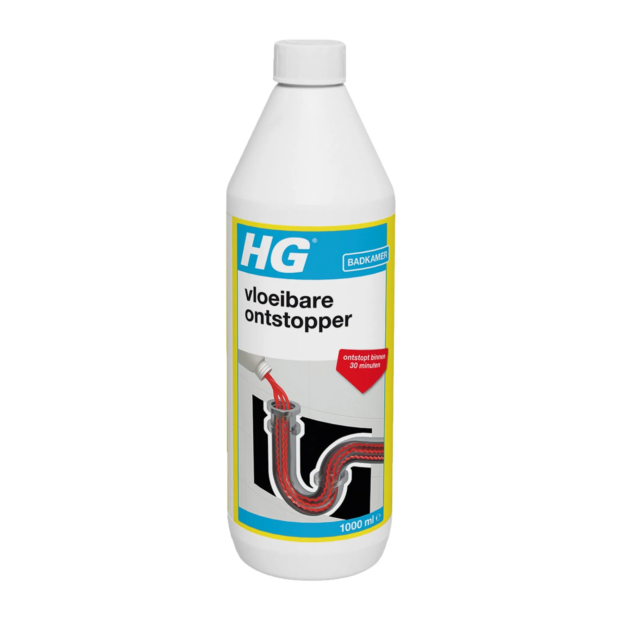 HG Schoonmaken>vloeibare ontstopper 1L NL