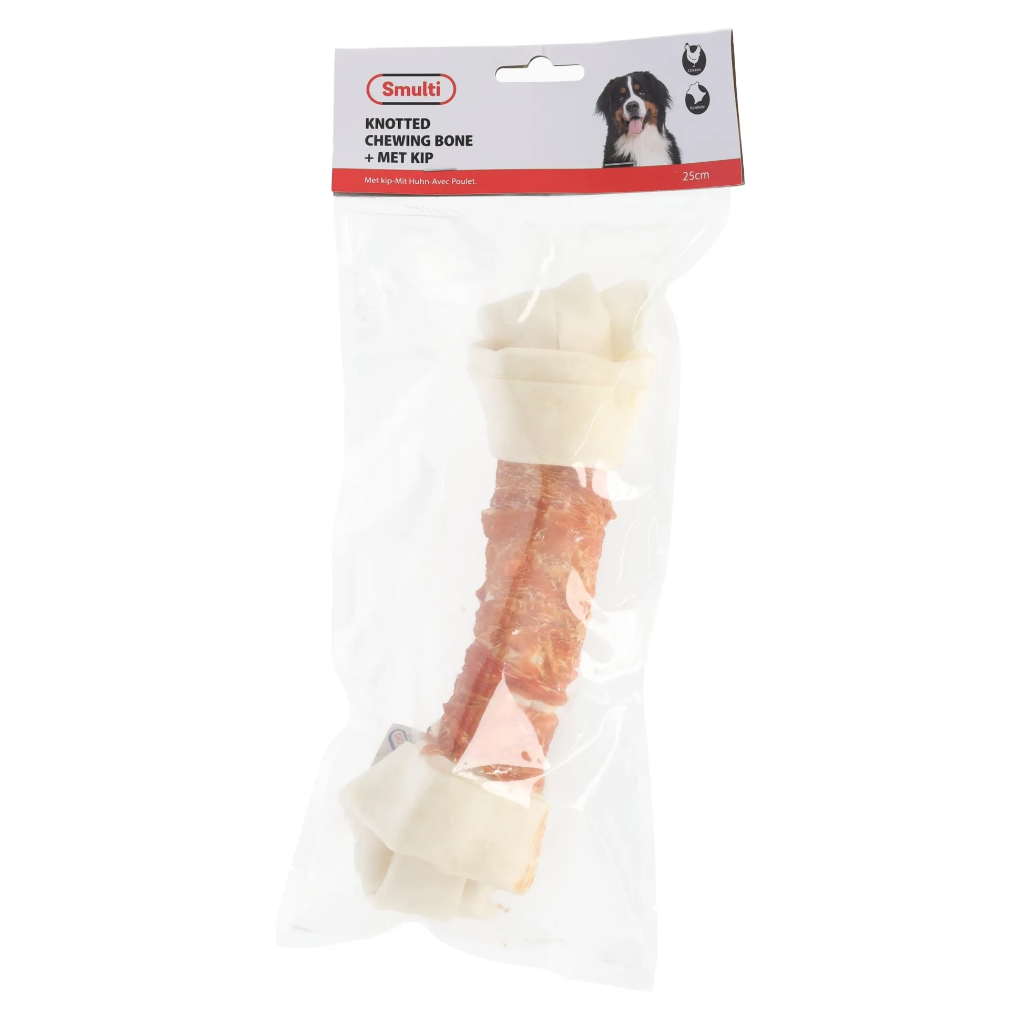 Smulti Hondensnacks>Hondensnack kip knoopbeen 25cm