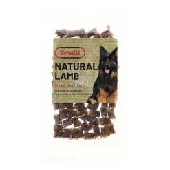 Smulti Hondensnacks>Hondensnack nature lam blokjes 80g