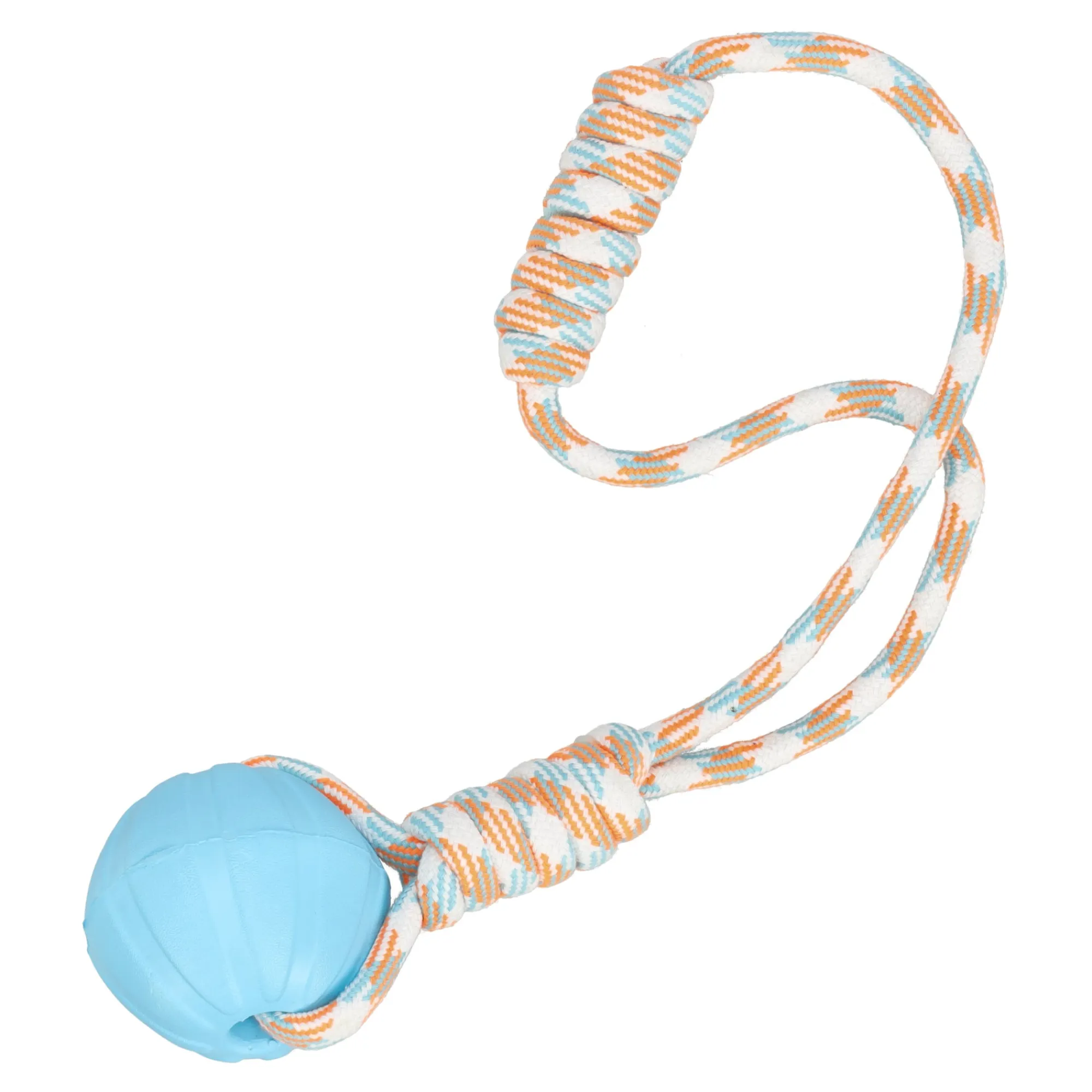 Friendly Pet Hondenspeelgoed>Hondenspeelgoed apporteerbal+lus drijf 45cm Friendly...
