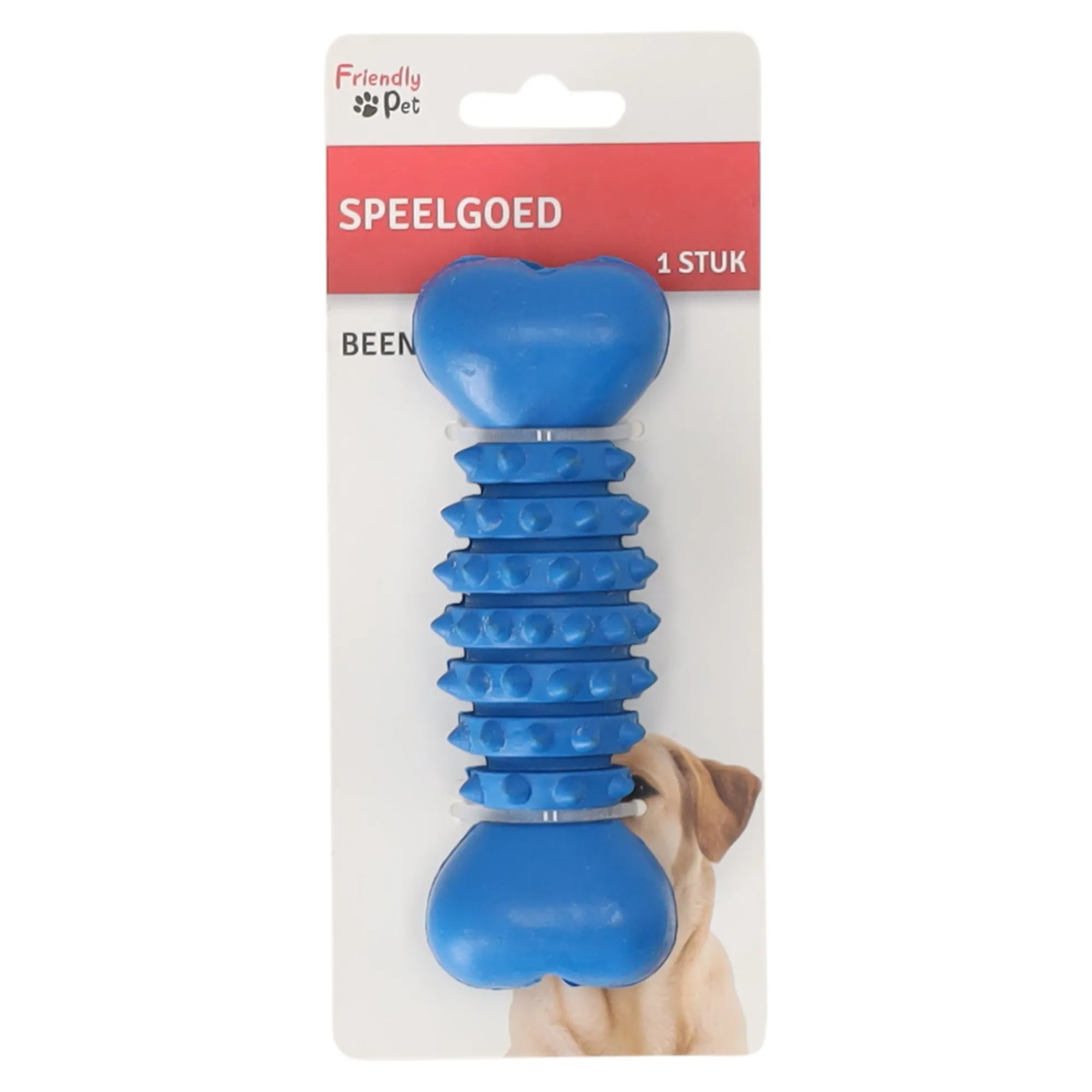 Friendly Pet Hondenspeelgoed>Hondenspeelgoed been + stekels 14cm
