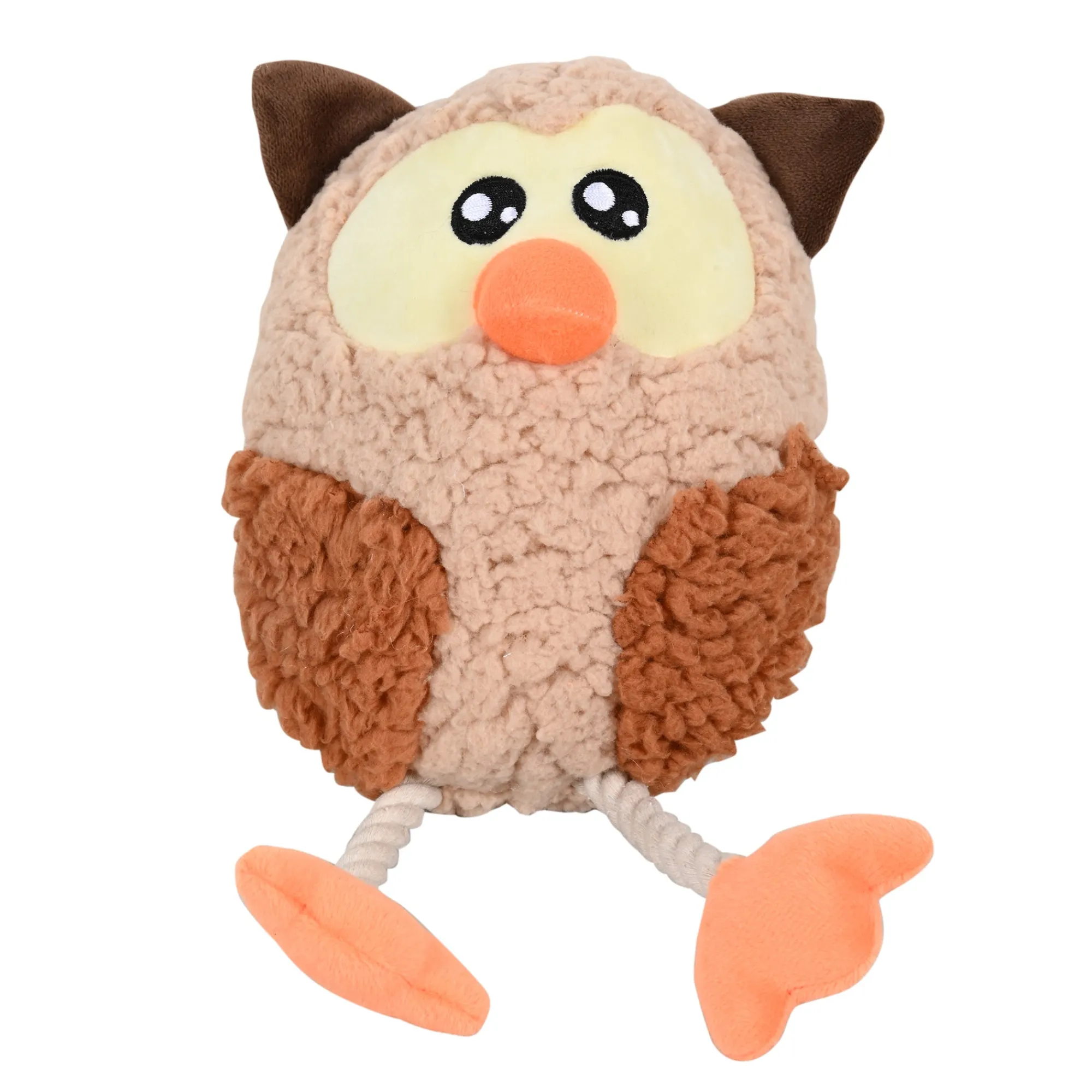 Friendly Pet Hondenspeelgoed>Hondenspeelgoed fieber uil 30cm