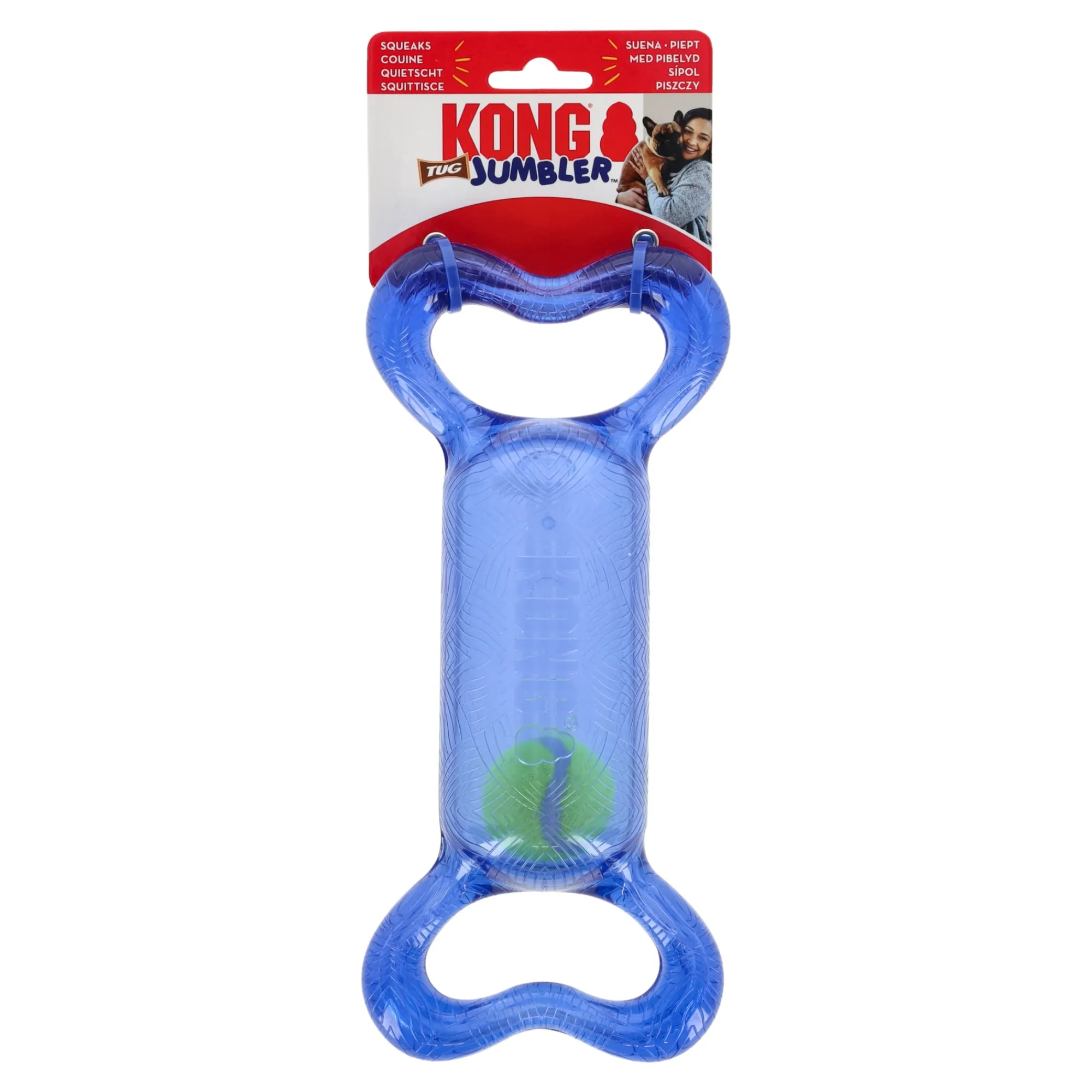 Kong Hondenspeelgoed>Hondenspeelgoed Jumbler tug S/M