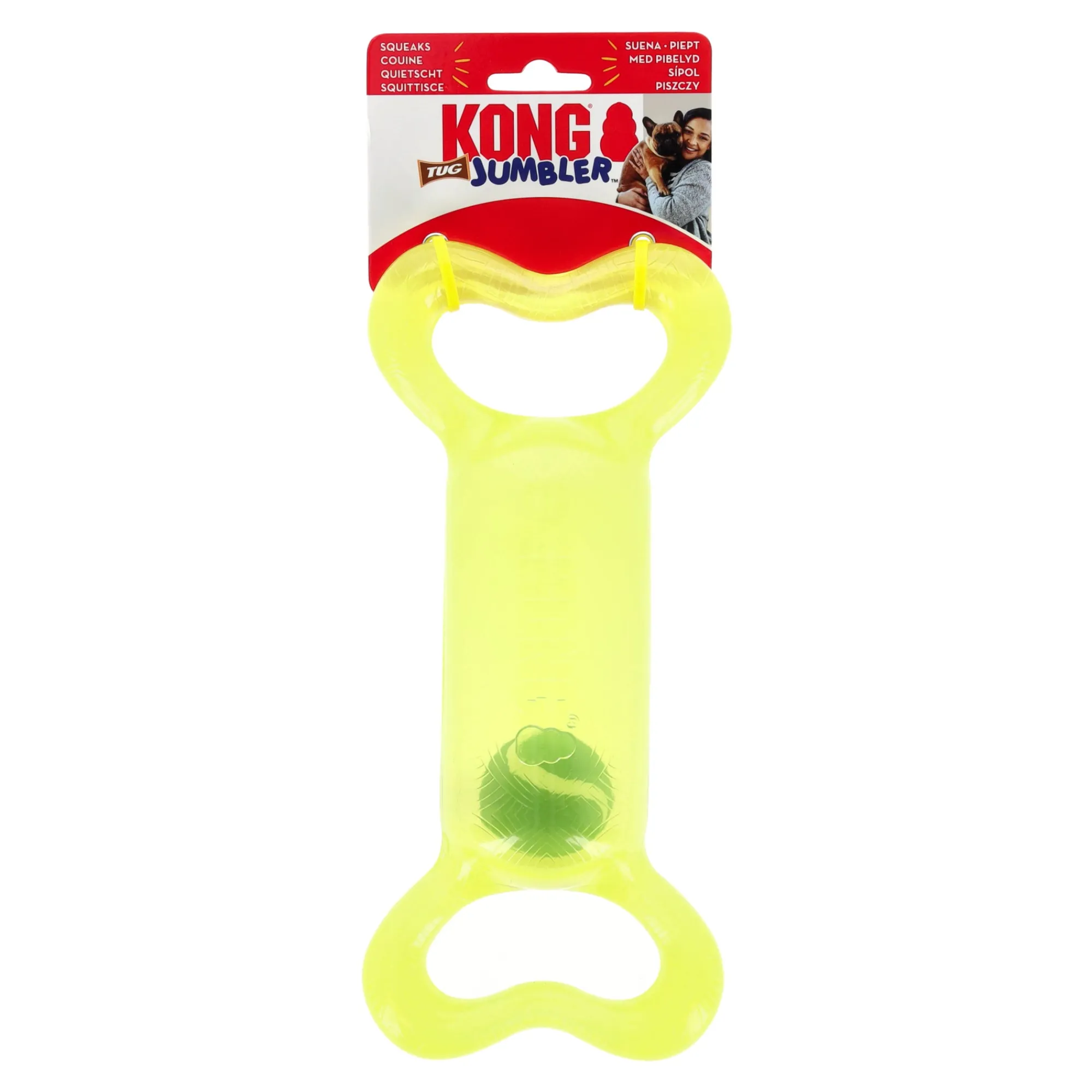 Kong Hondenspeelgoed>Hondenspeelgoed Jumbler tug S/M