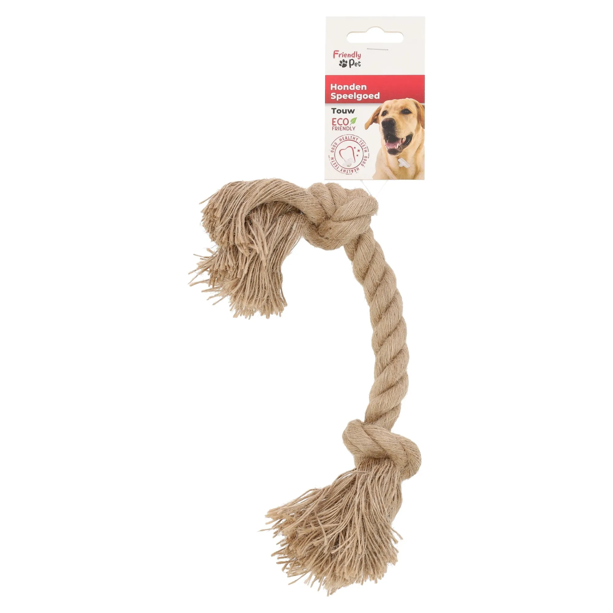 Friendly Pet Hondenspeelgoed>Hondenspeelgoed knoopbeen 33x5x4,4cm